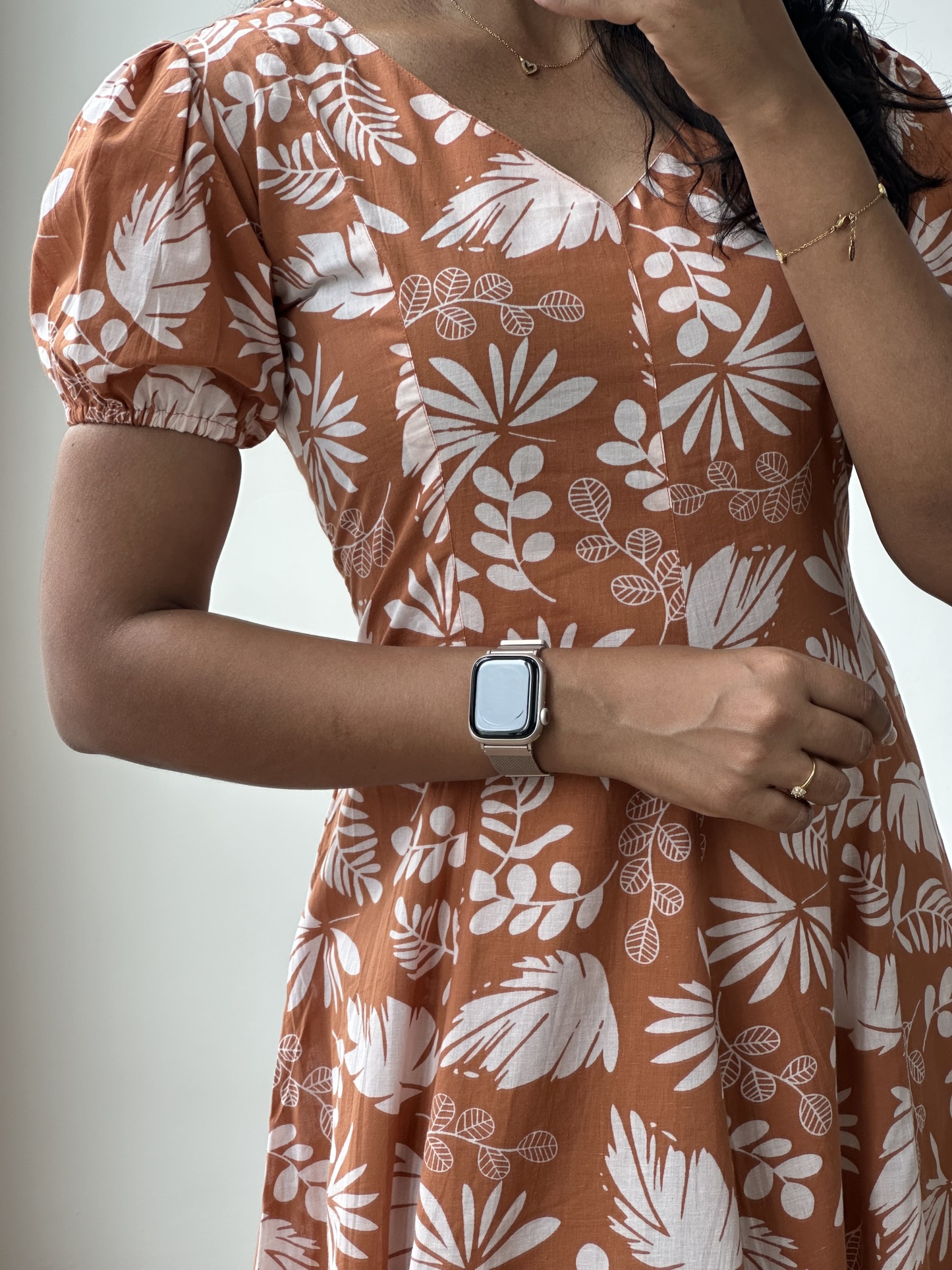 Panel Silhouette Dress