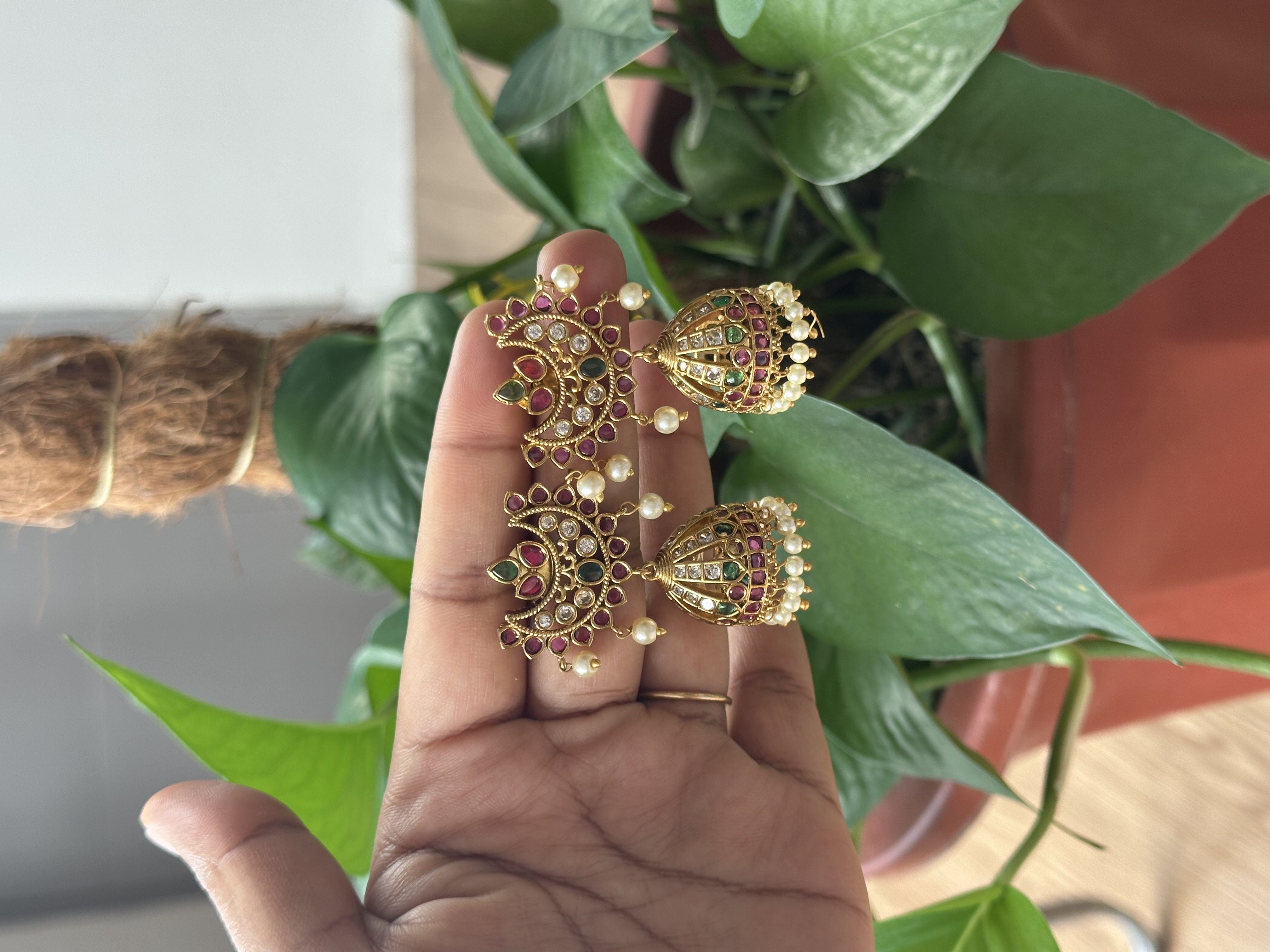 Brass AD Jhumka