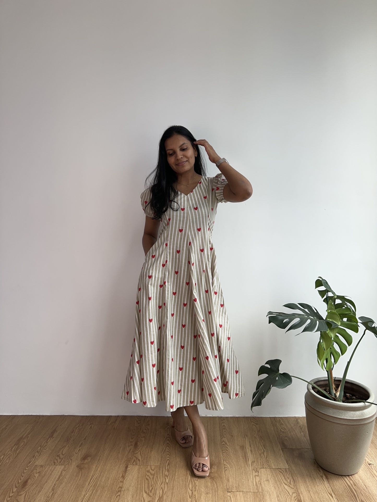 Panel Silhouette Dress