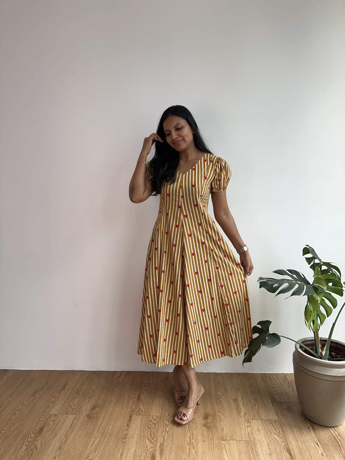 Panel Silhouette Dress