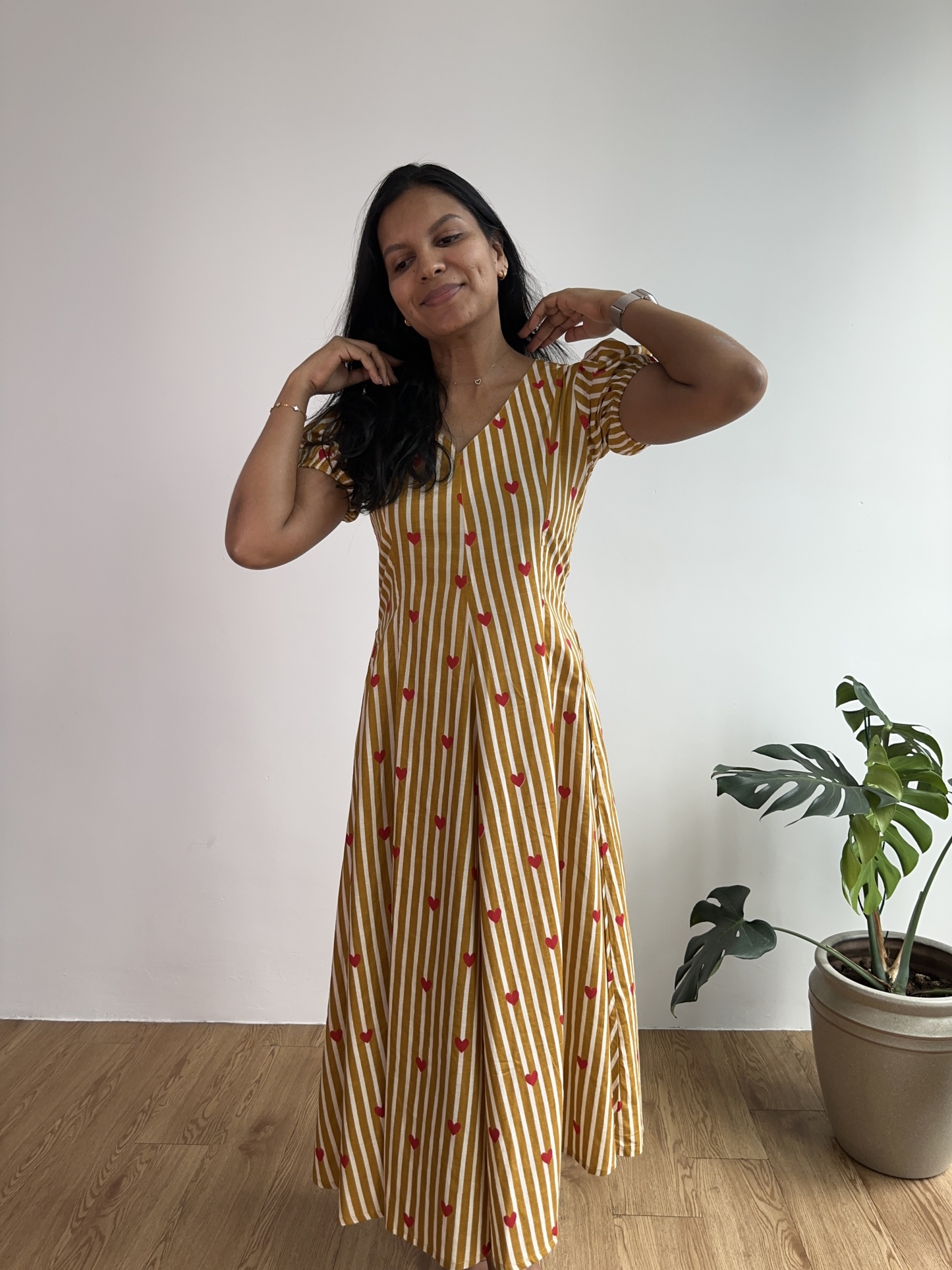 Panel Silhouette Dress