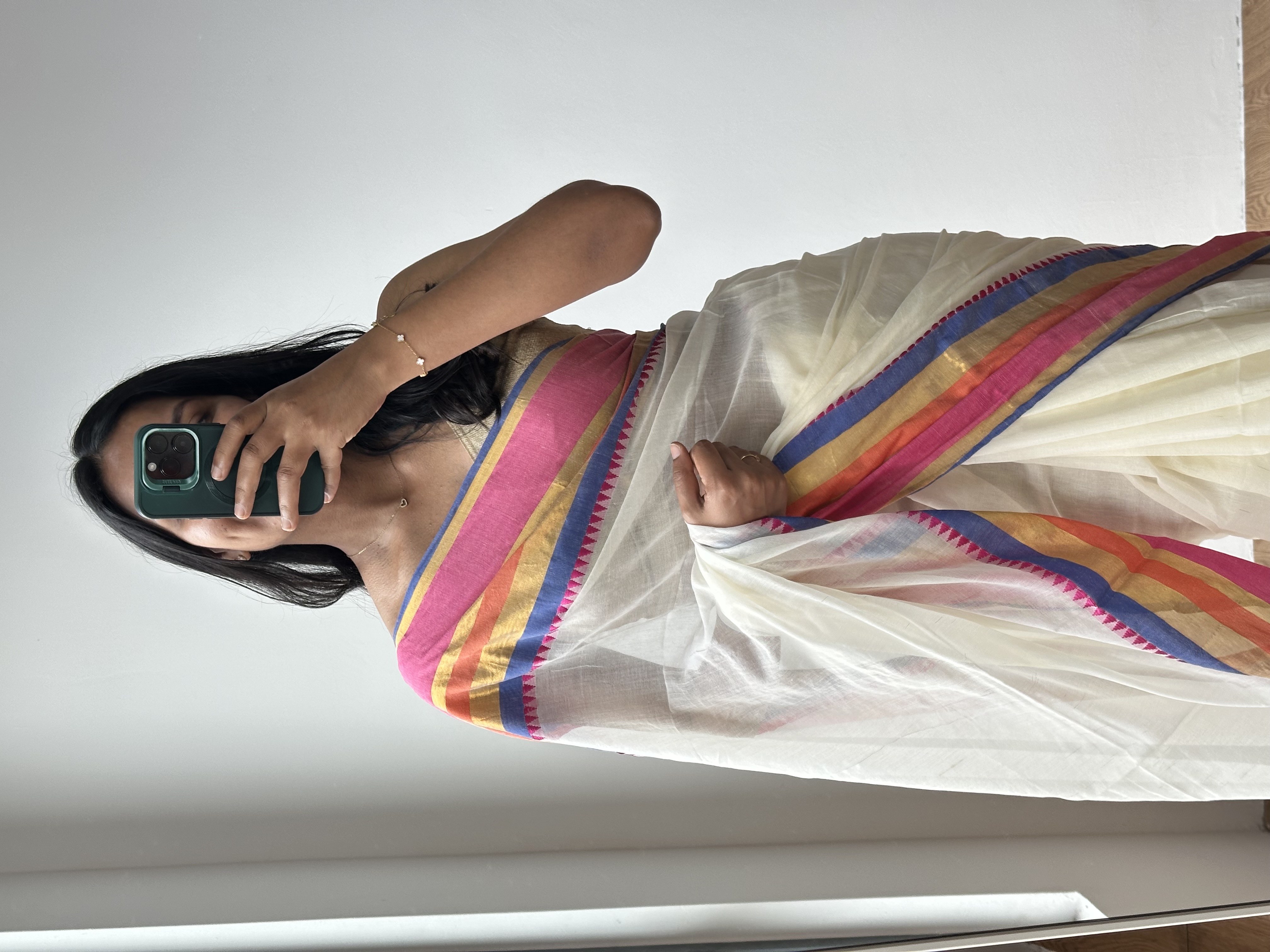 Mul Cotton Kerala Saree