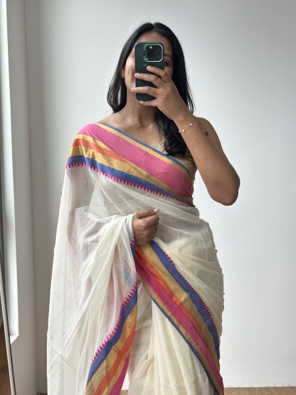 Mul Cotton Kerala Saree