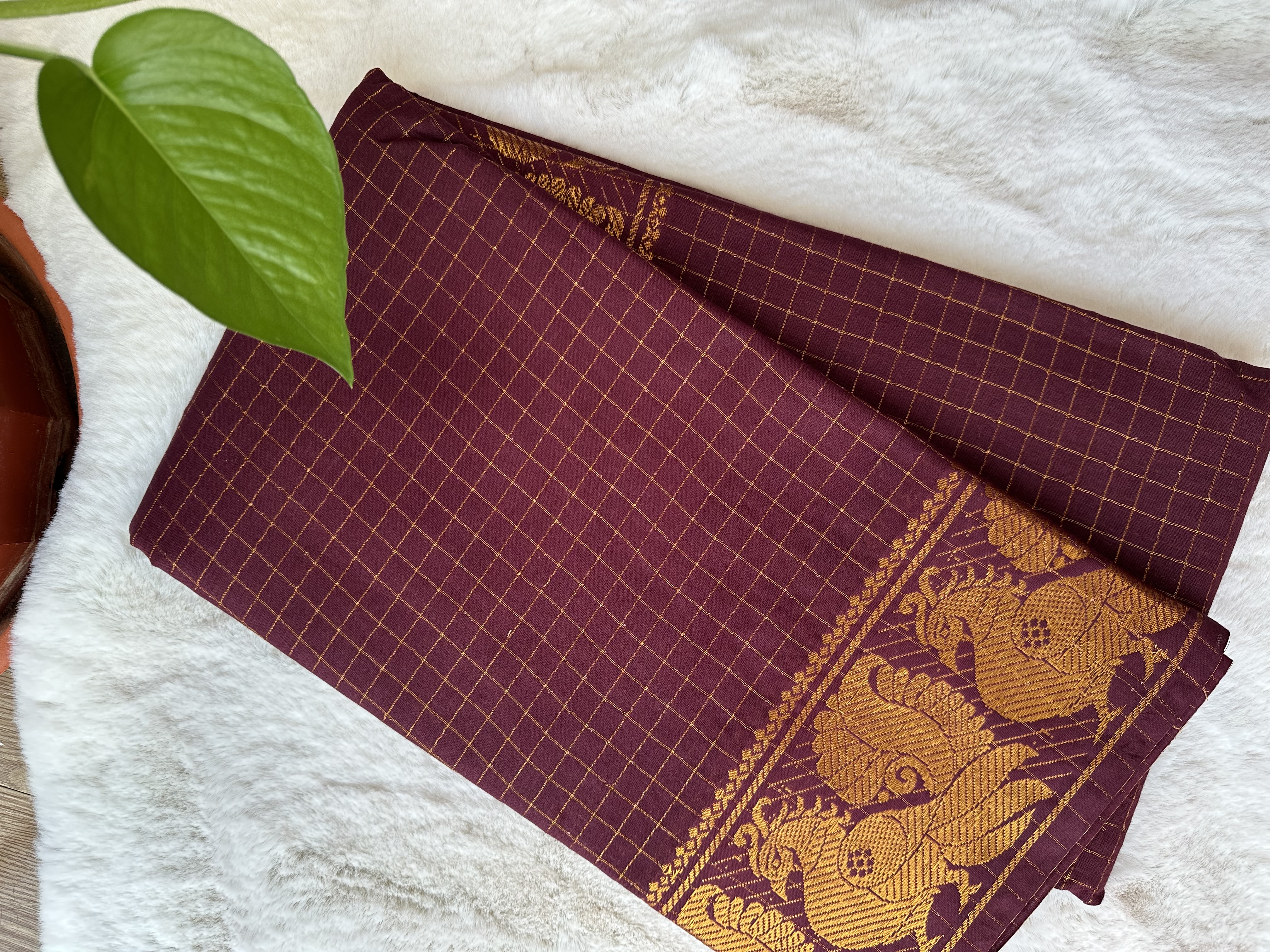 Handloom Sungudi Saree