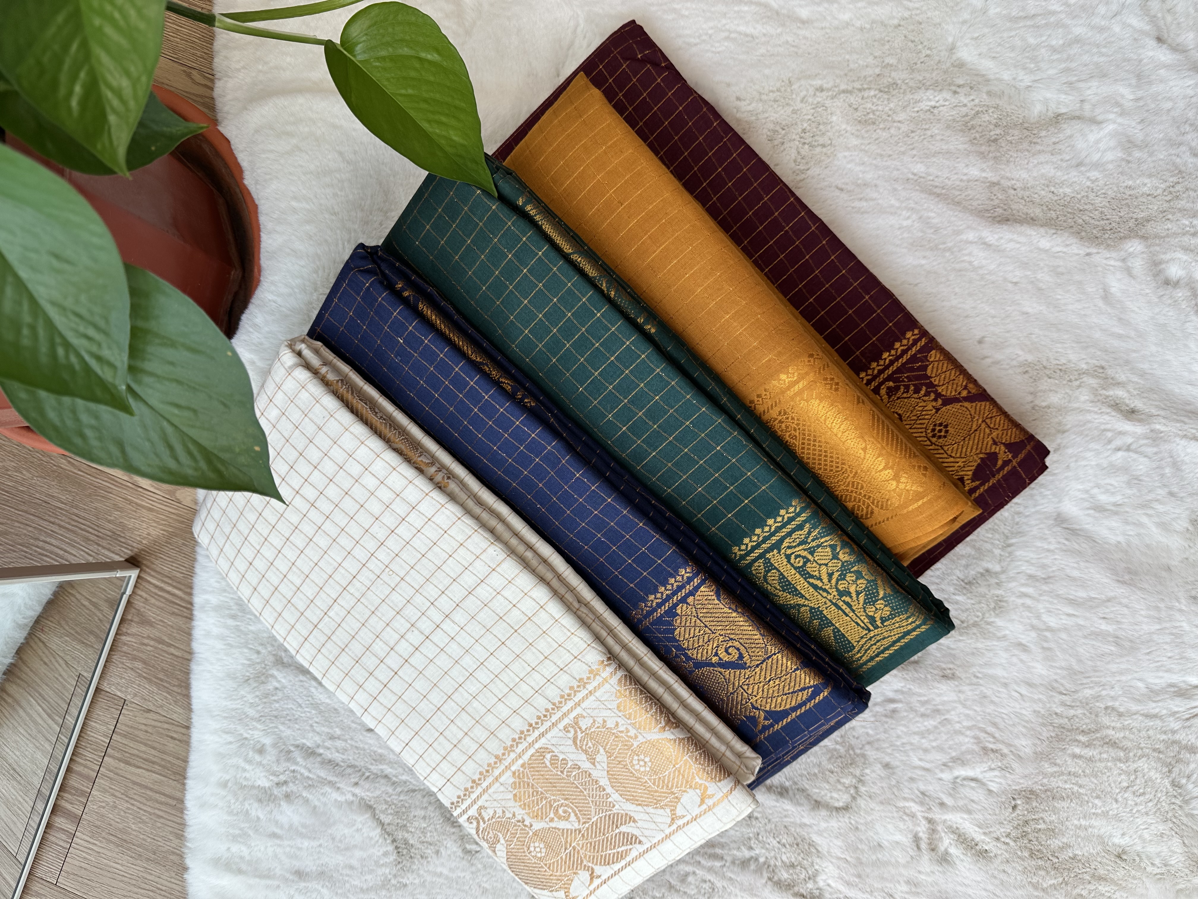 Handloom Sungudi Saree