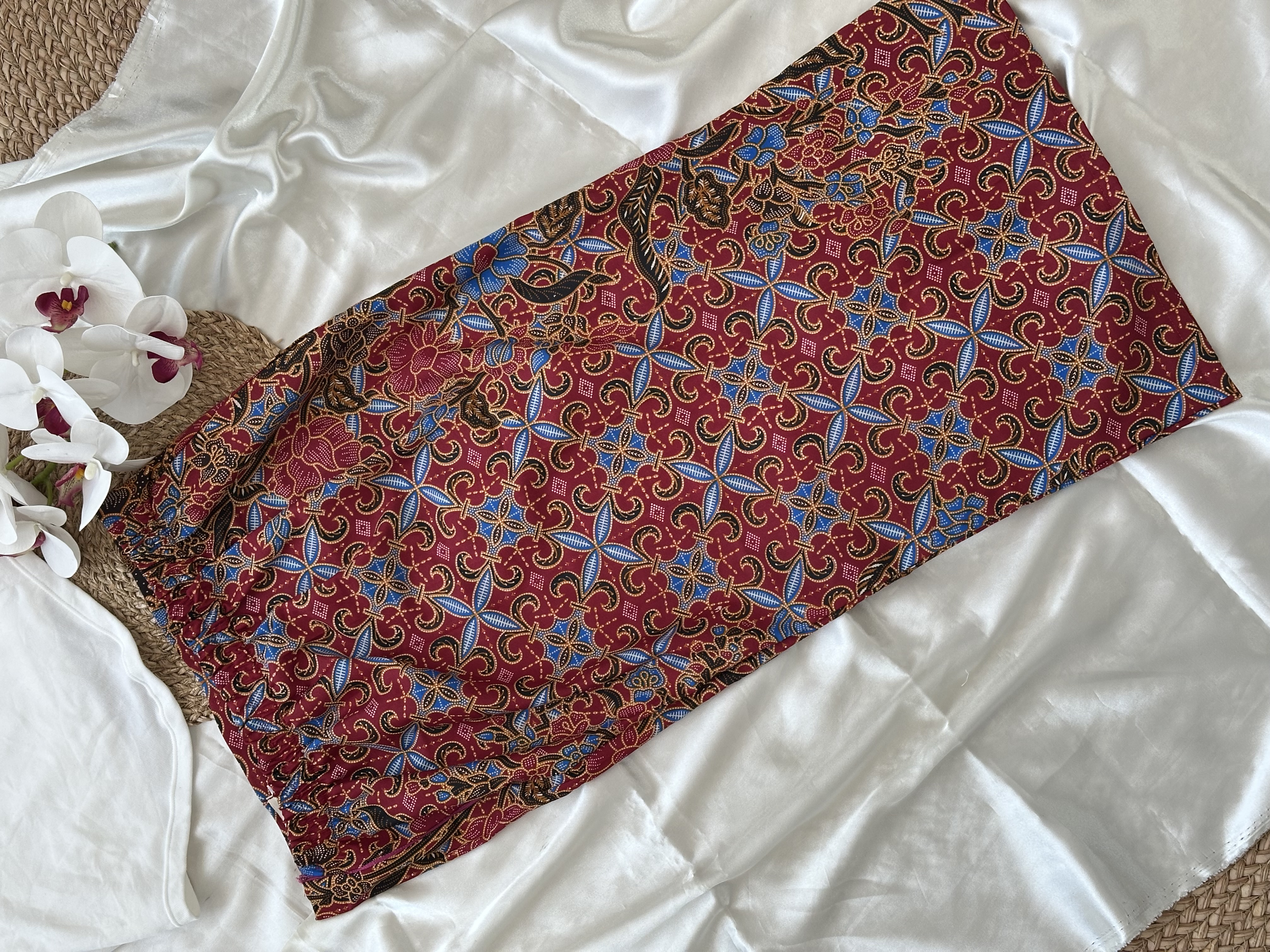 Sarong Midi Pencil Skirt (Size XS)