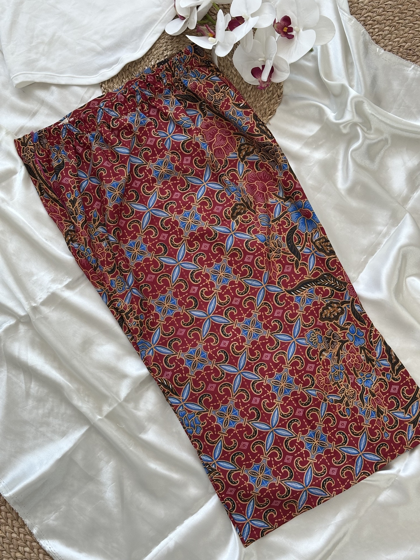 Sarong Midi Pencil Skirt (Size XS)