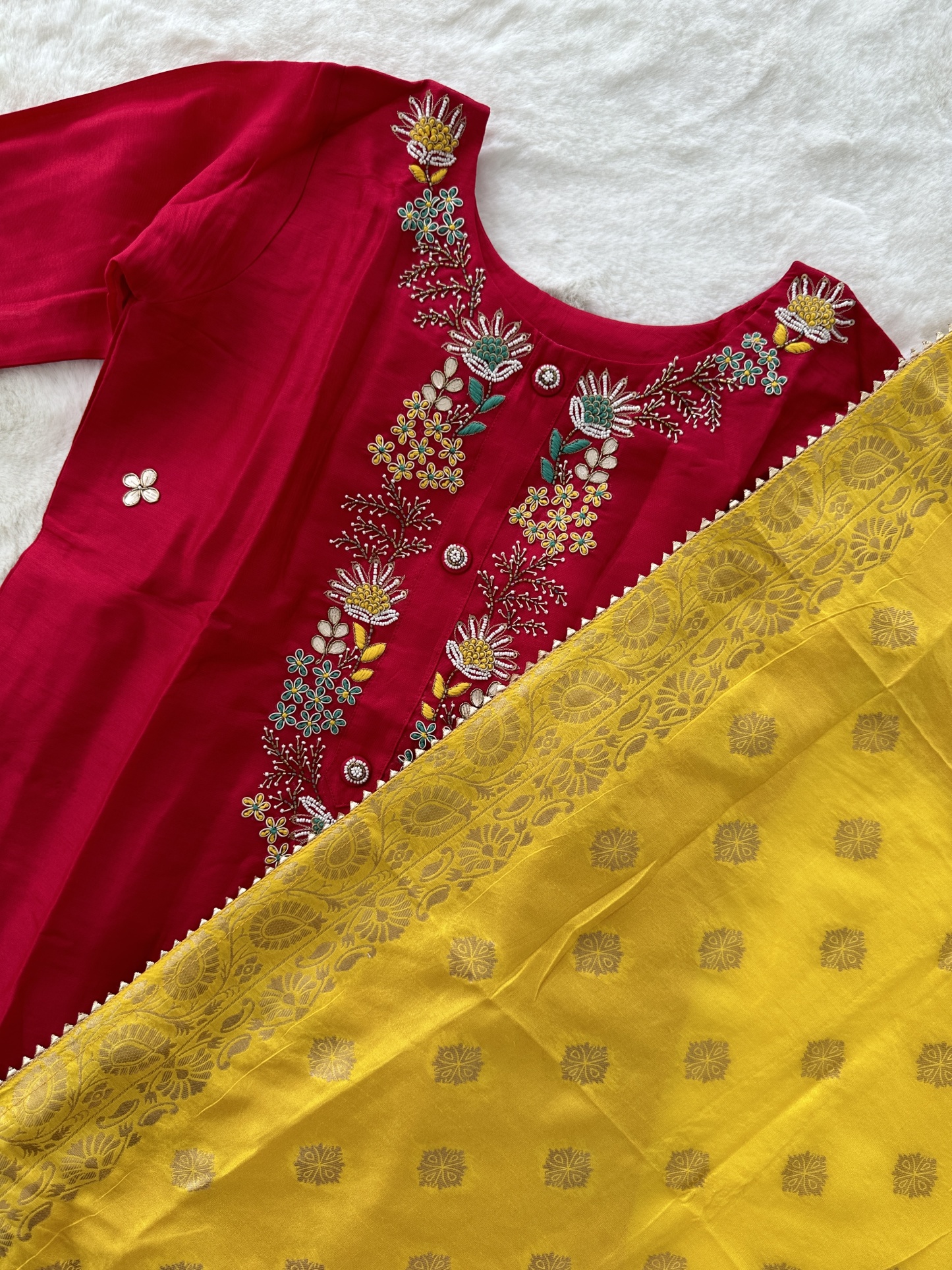 Pure Muslin Premium Kurta Set