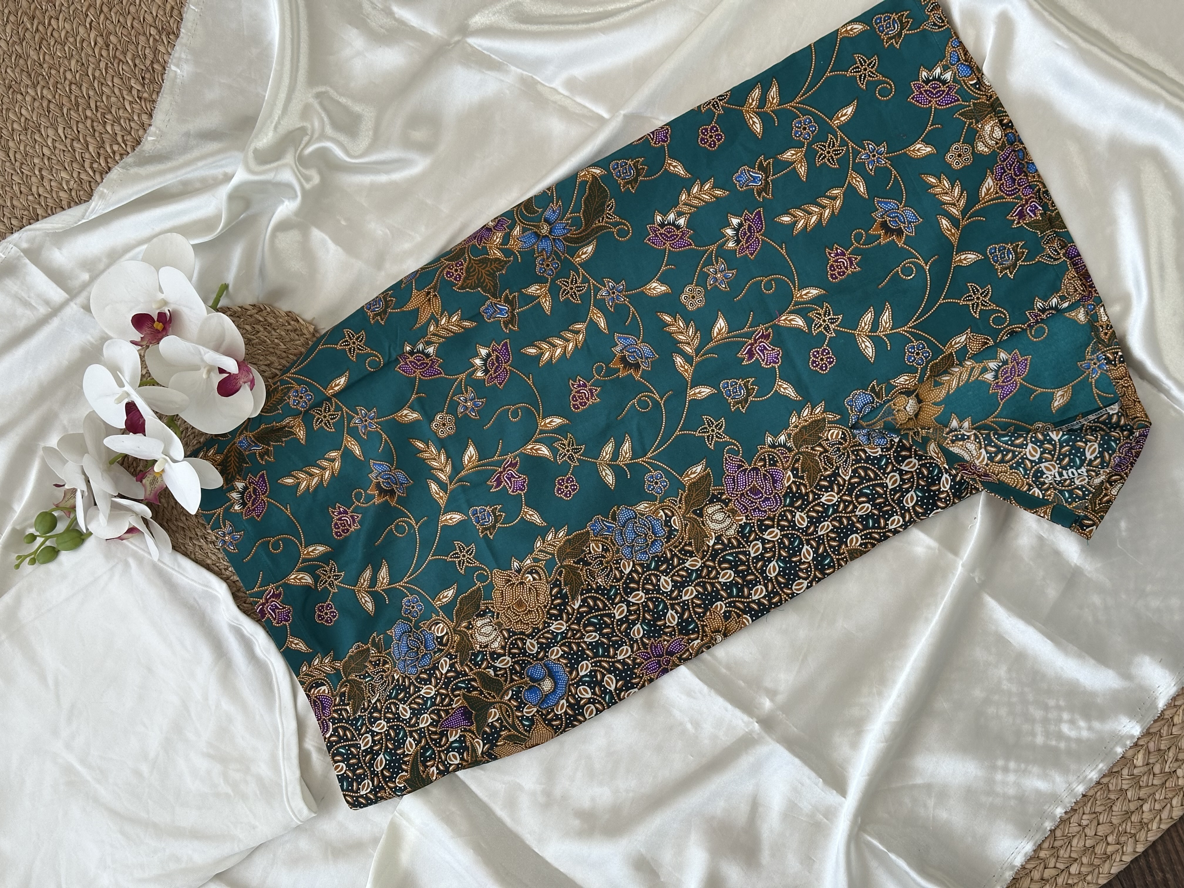Sarong Midi Pencil Skirt (Size S)