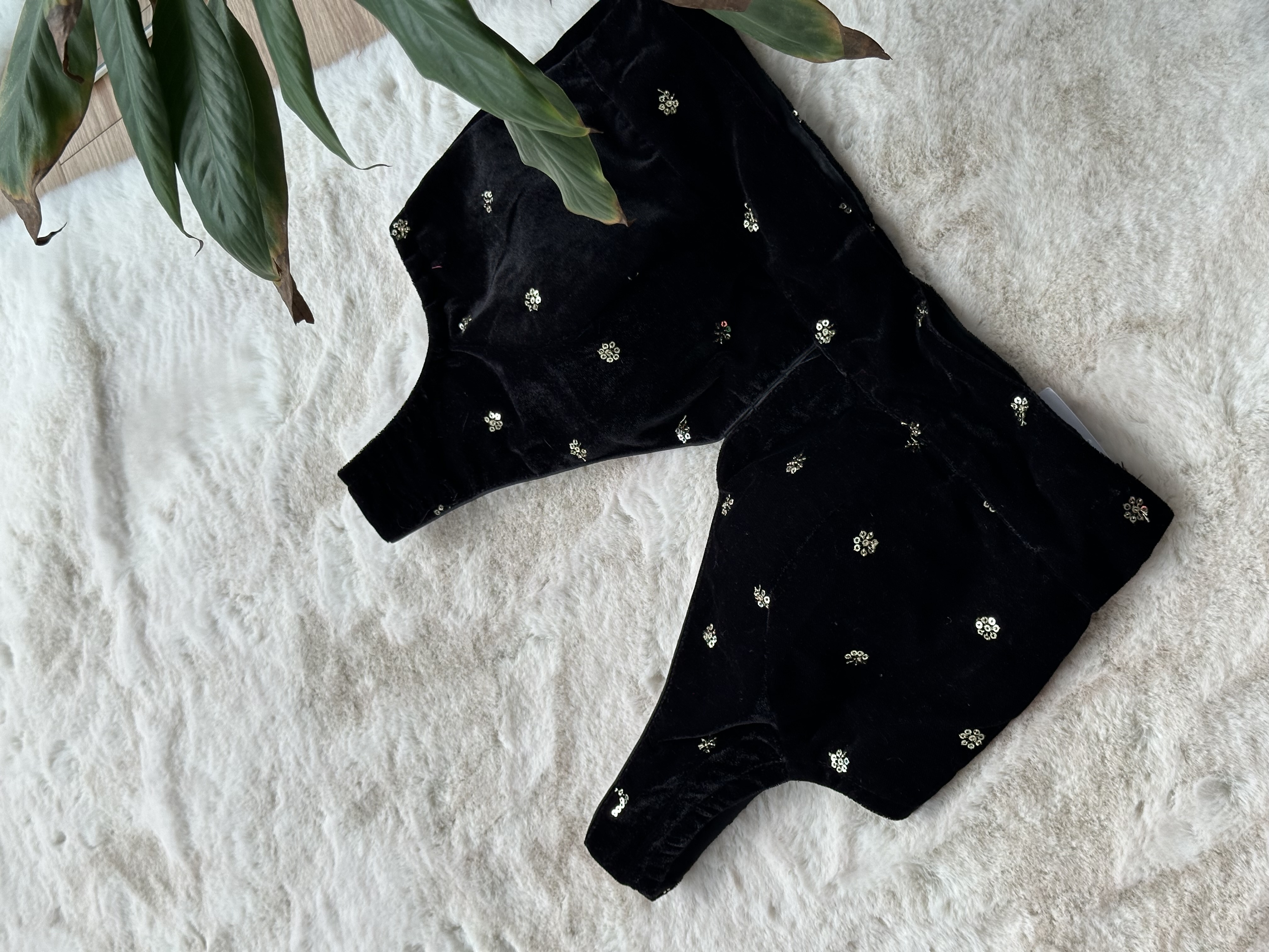 Velvet Readymade Blouse