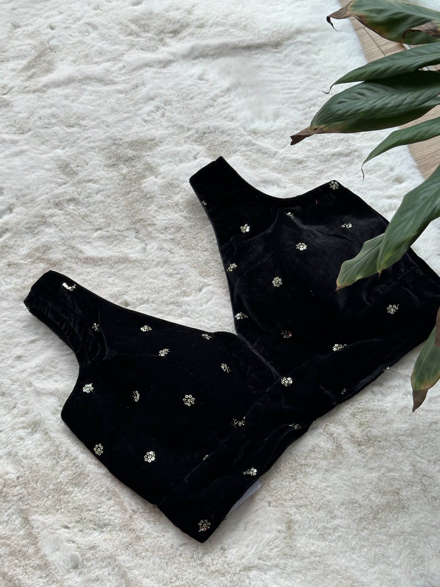 Velvet Readymade Blouse