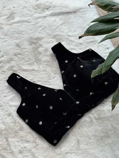 Velvet Readymade Blouse