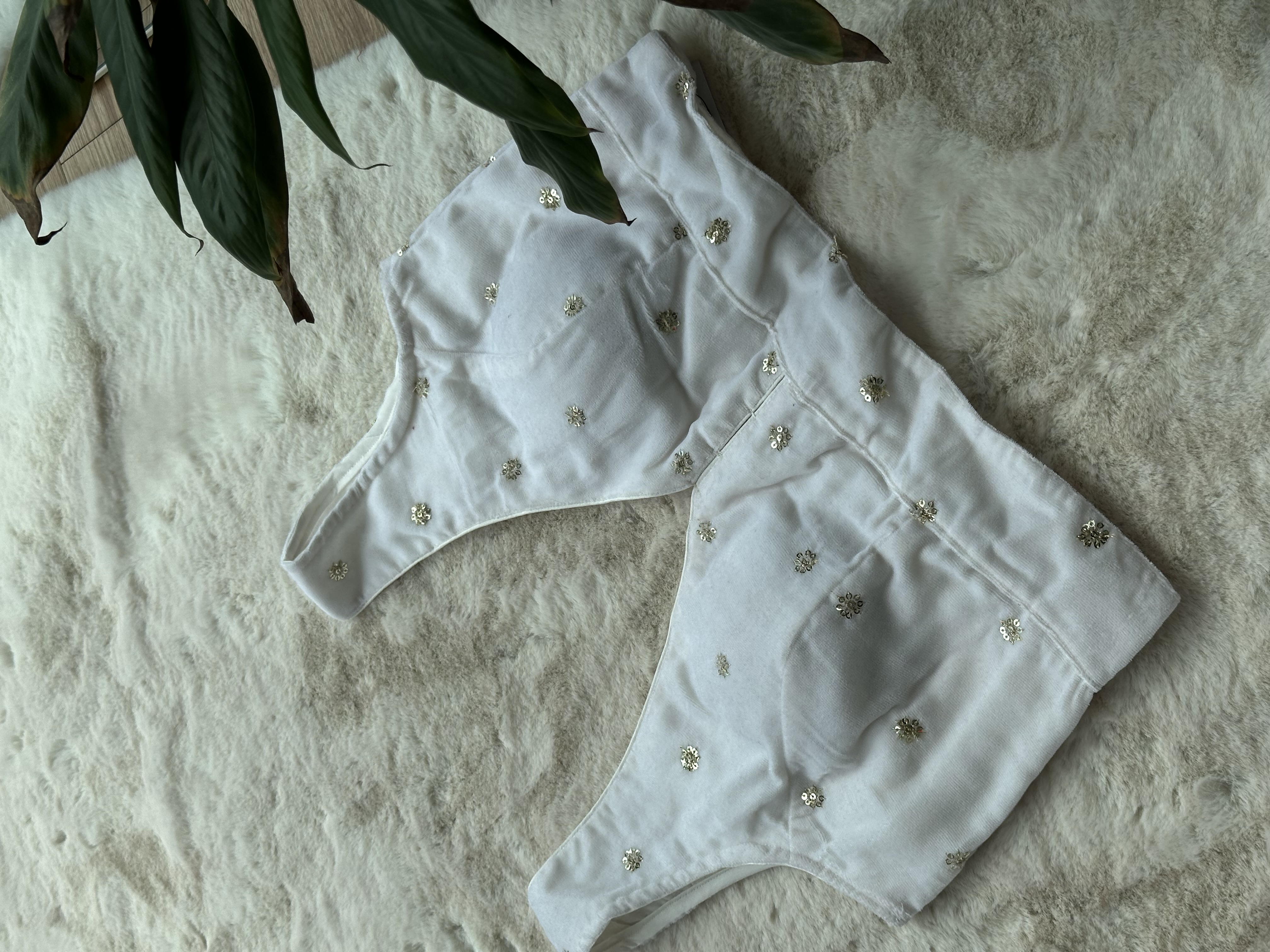 Velvet Readymade Blouse