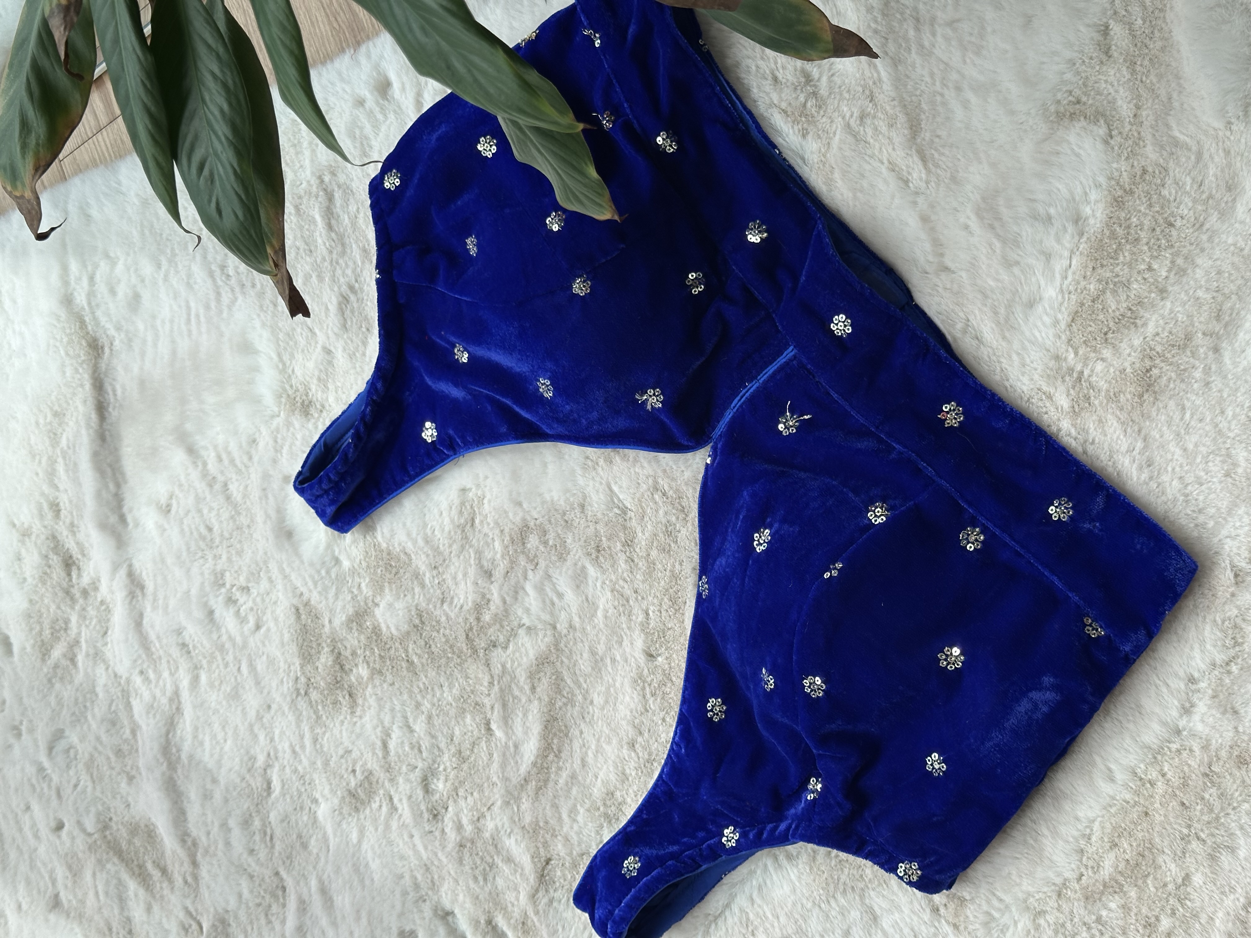 Velvet Readymade Blouse