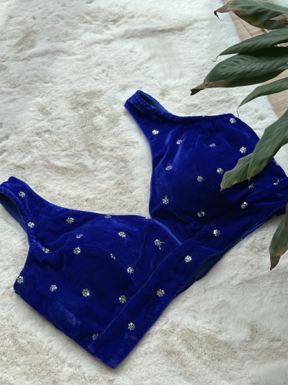 Velvet Readymade Blouse