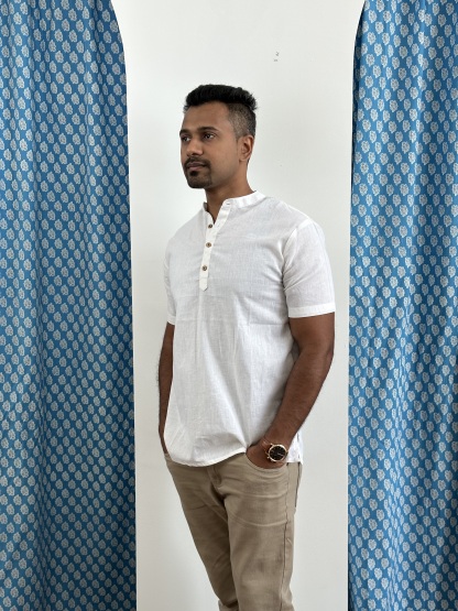 Flex Cotton Short Kurta