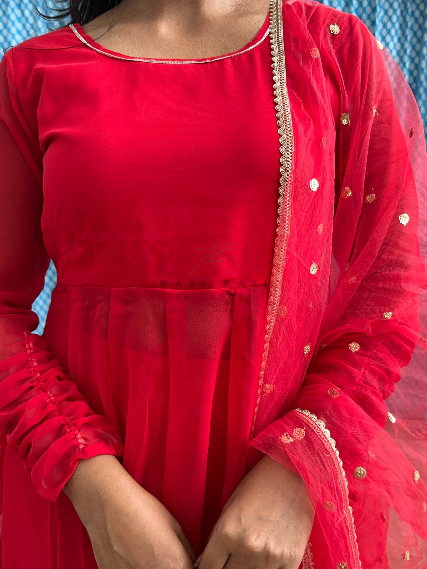 Long Sleeve A Line Suit