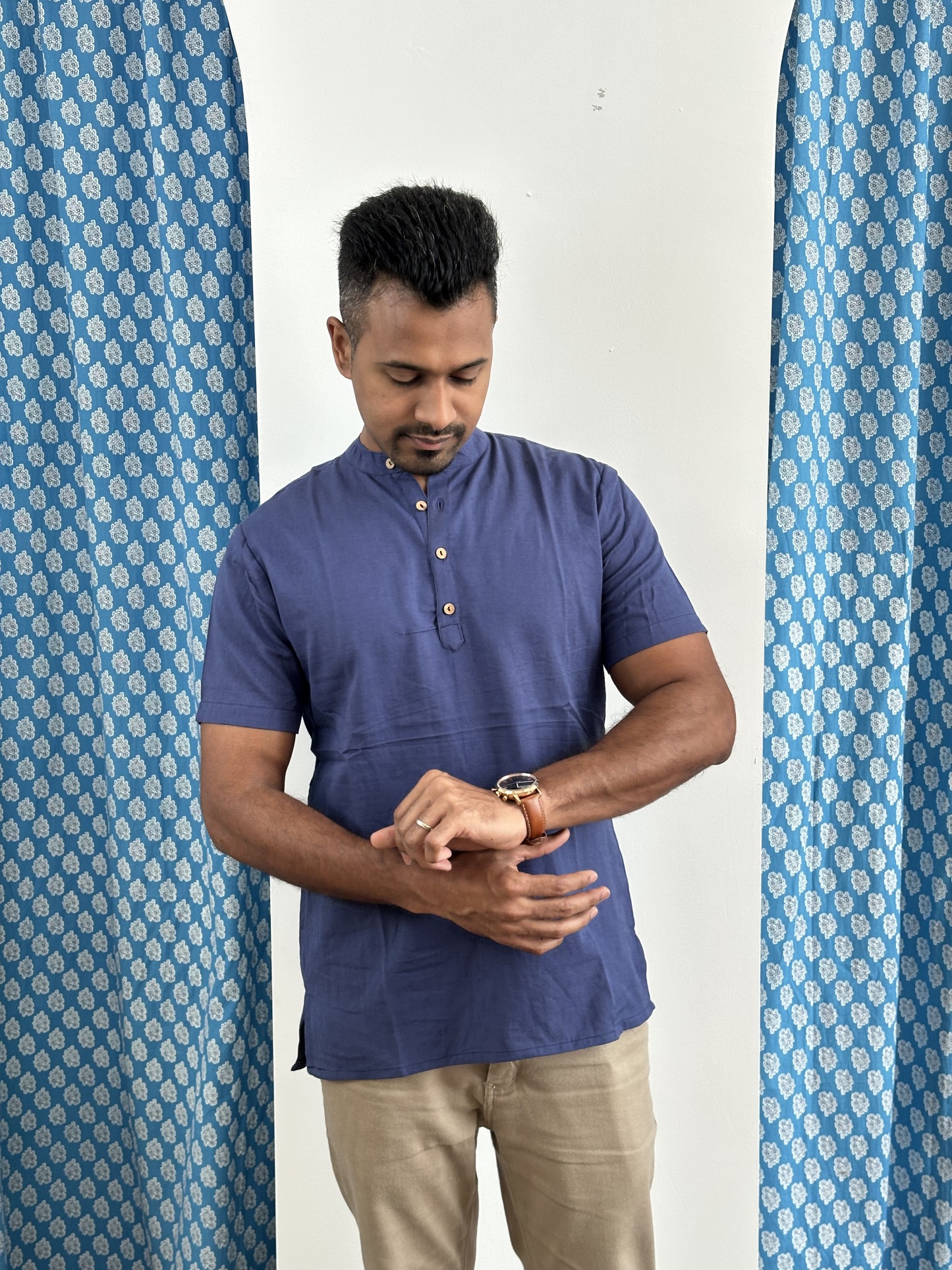 Flex Cotton Short Kurta