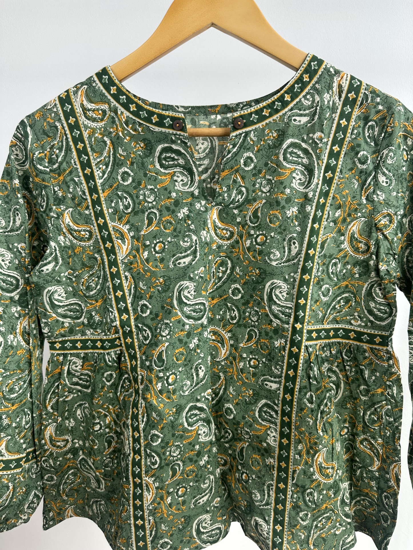 Long Sleeve Cotton Tunic