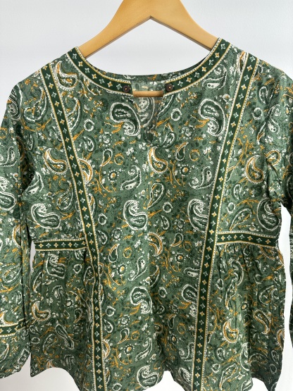 Long Sleeve Cotton Tunic