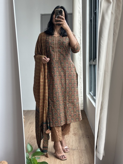 Cotton Kurta Set