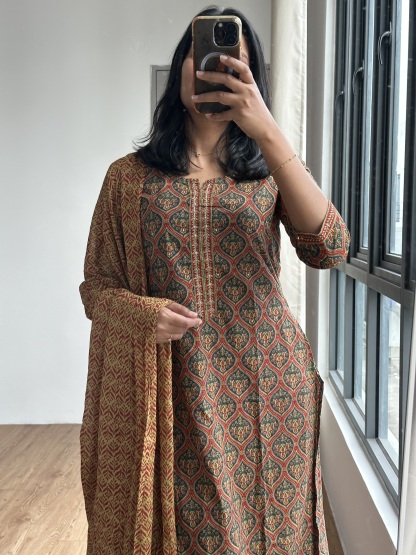 Cotton Kurta Set