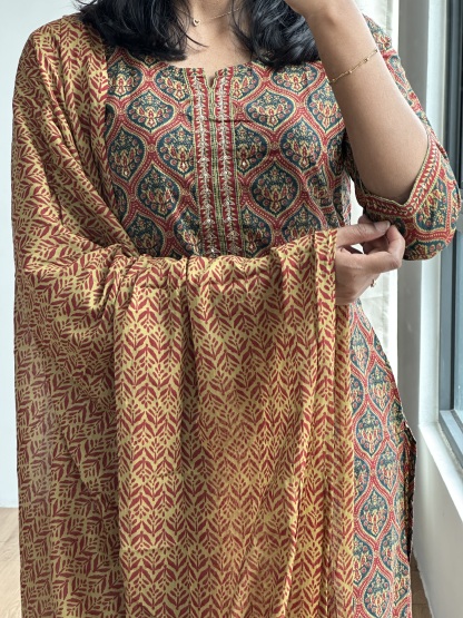 Cotton Kurta Set
