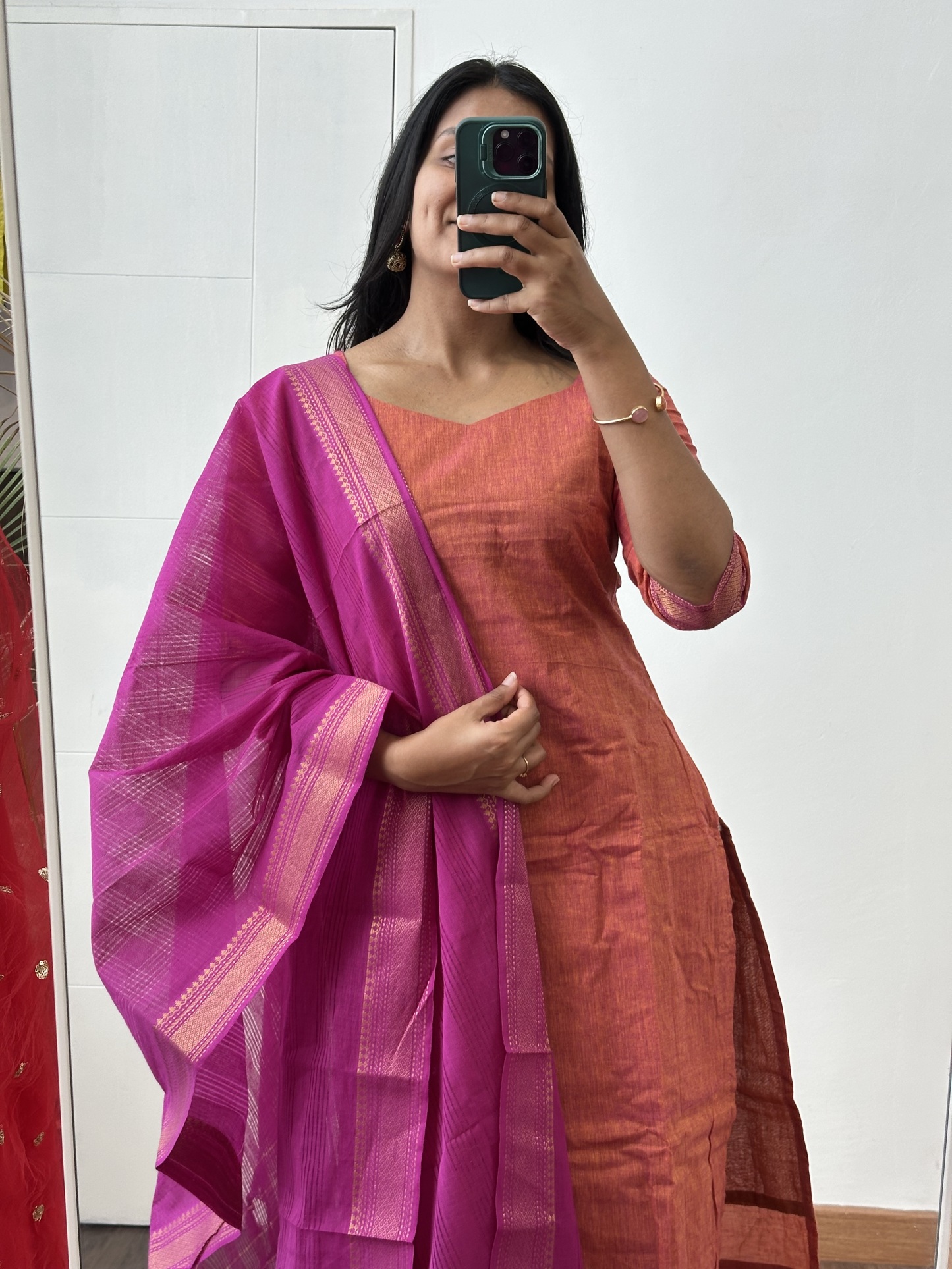 Mangalagiri Cotton Suit
