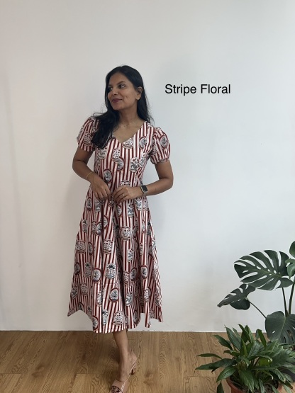 Panel Silhouette Dress