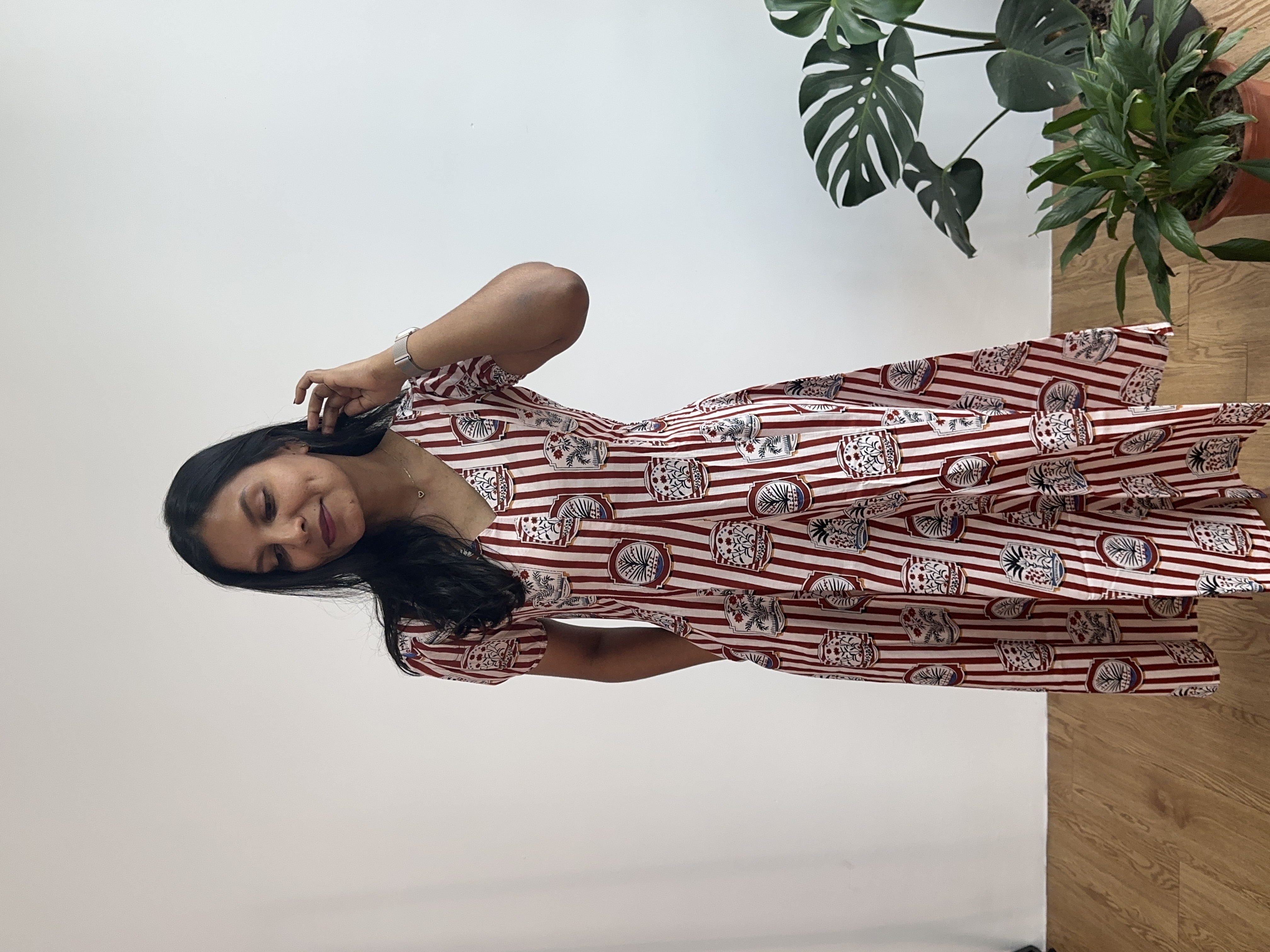 Panel Silhouette Dress