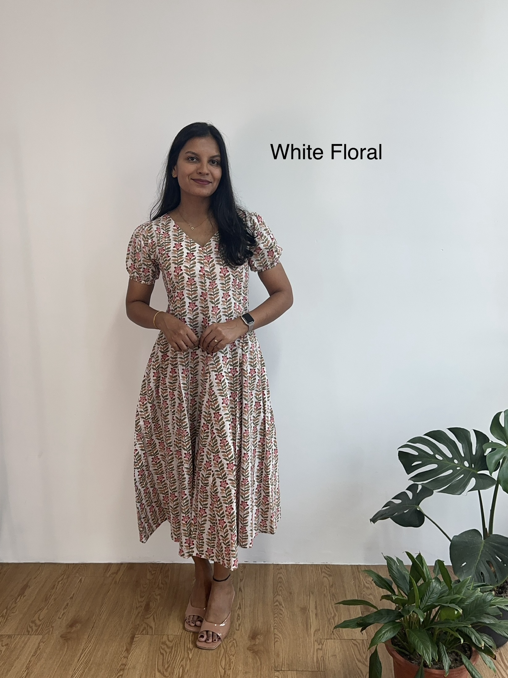 Panel Silhouette Dress