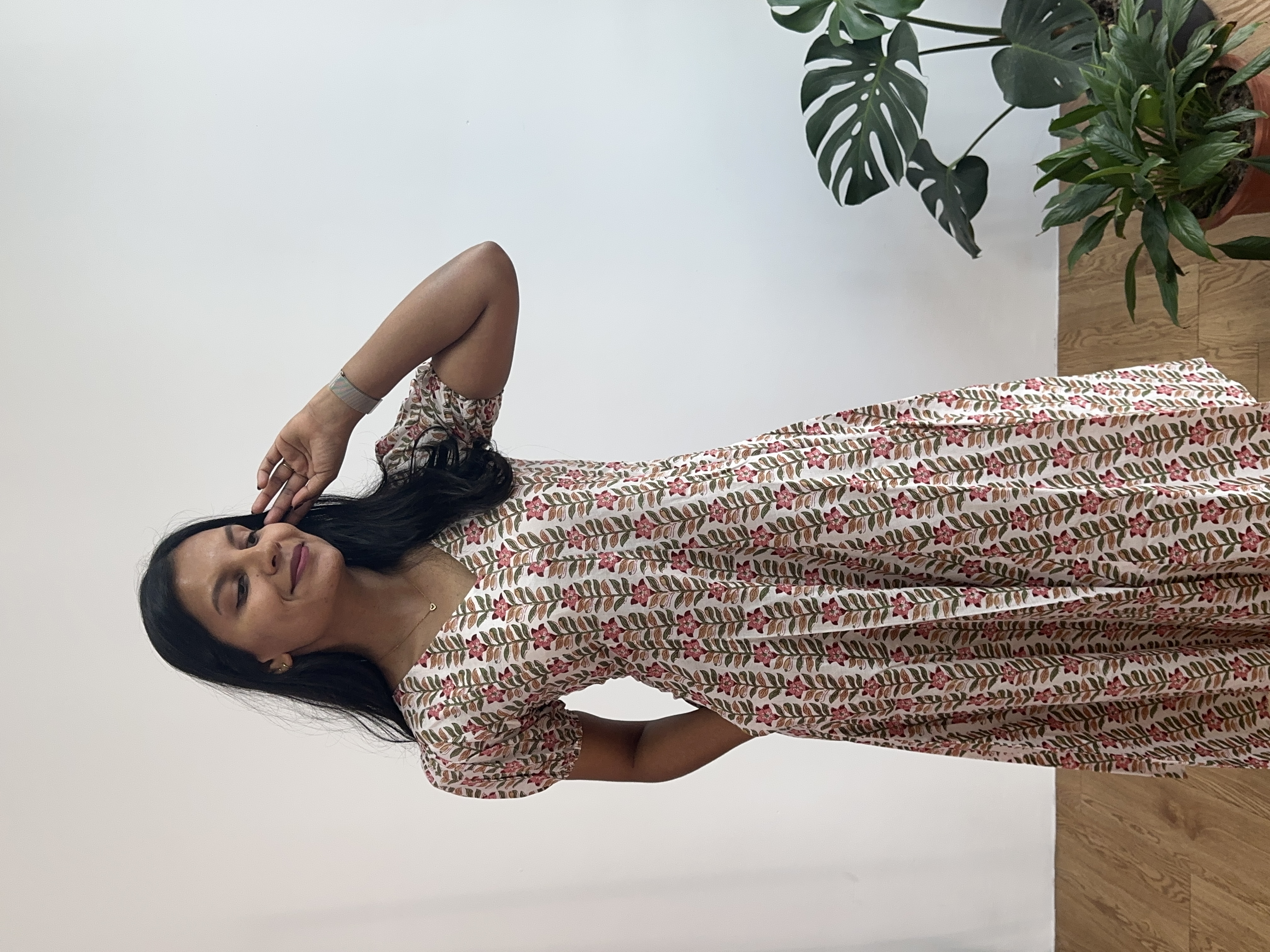 Panel Silhouette Dress