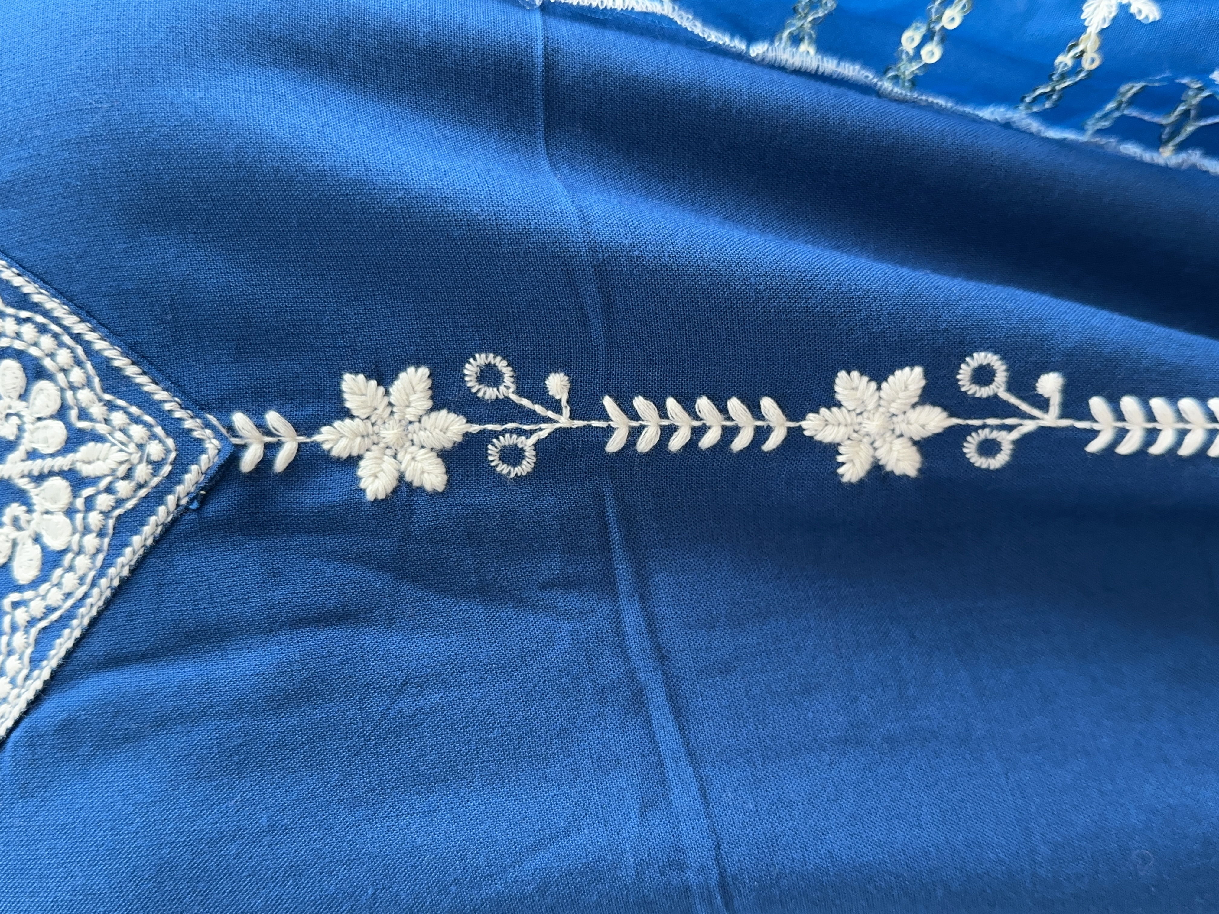 Rayon Embroidered Kurta Set