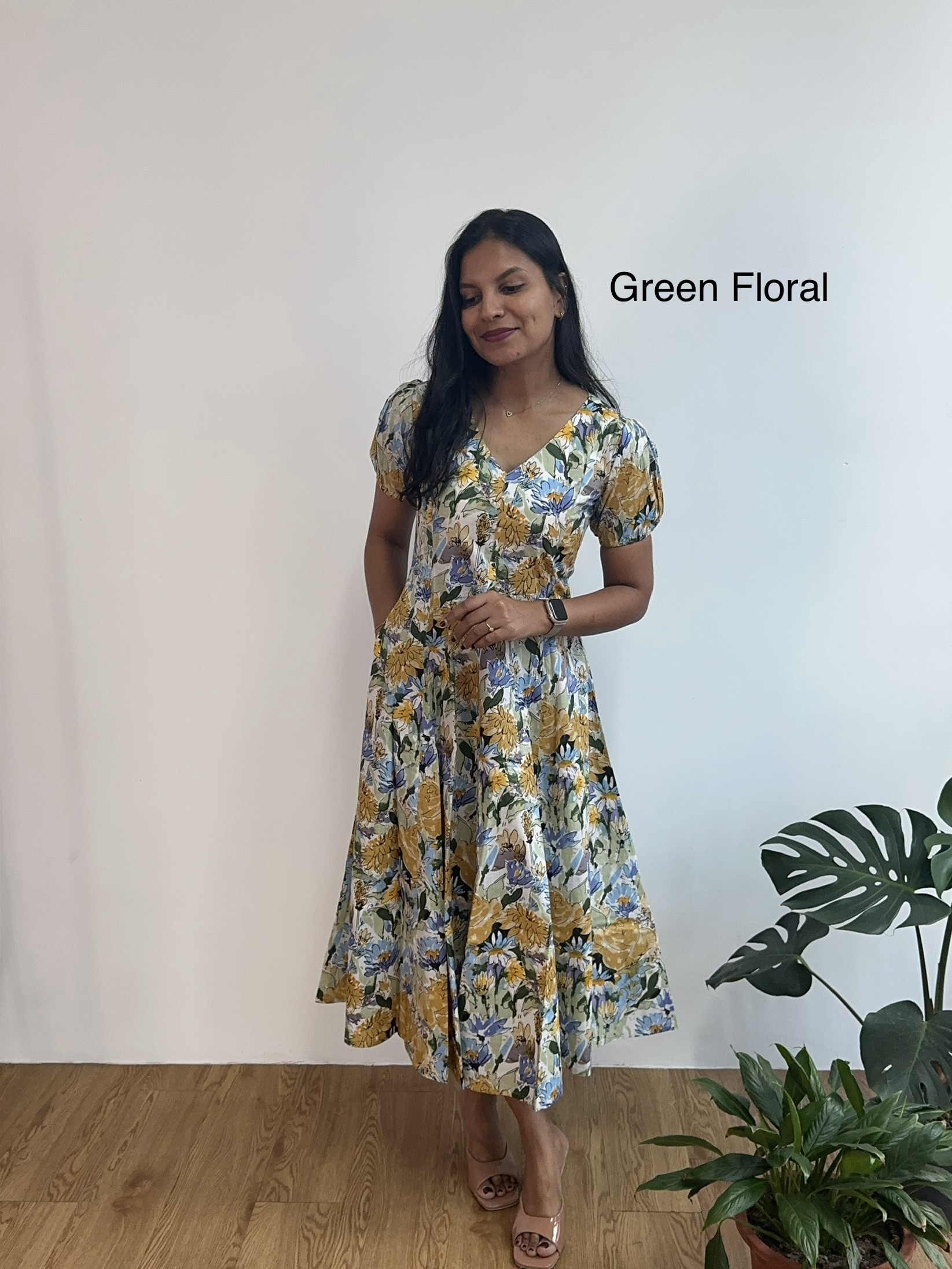 Panel Silhouette Dress