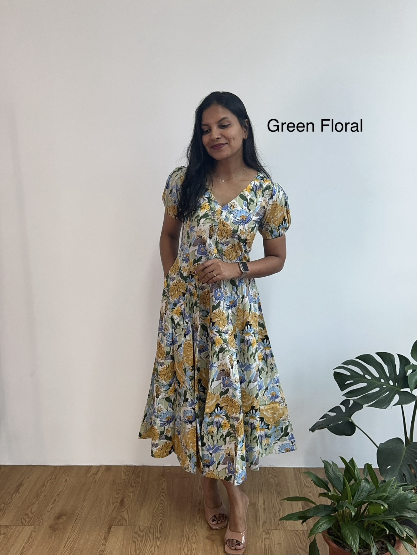 Panel Silhouette Dress