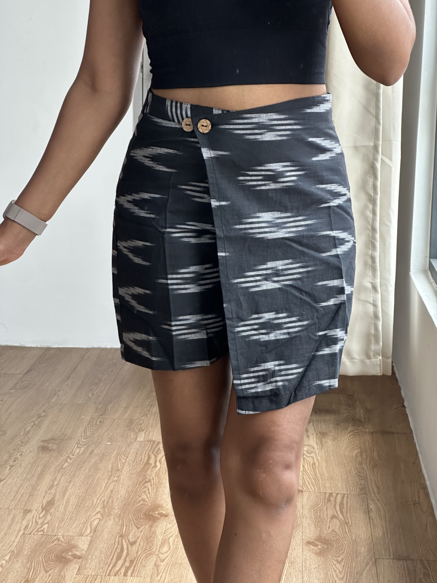 Handloom Cotton Skort