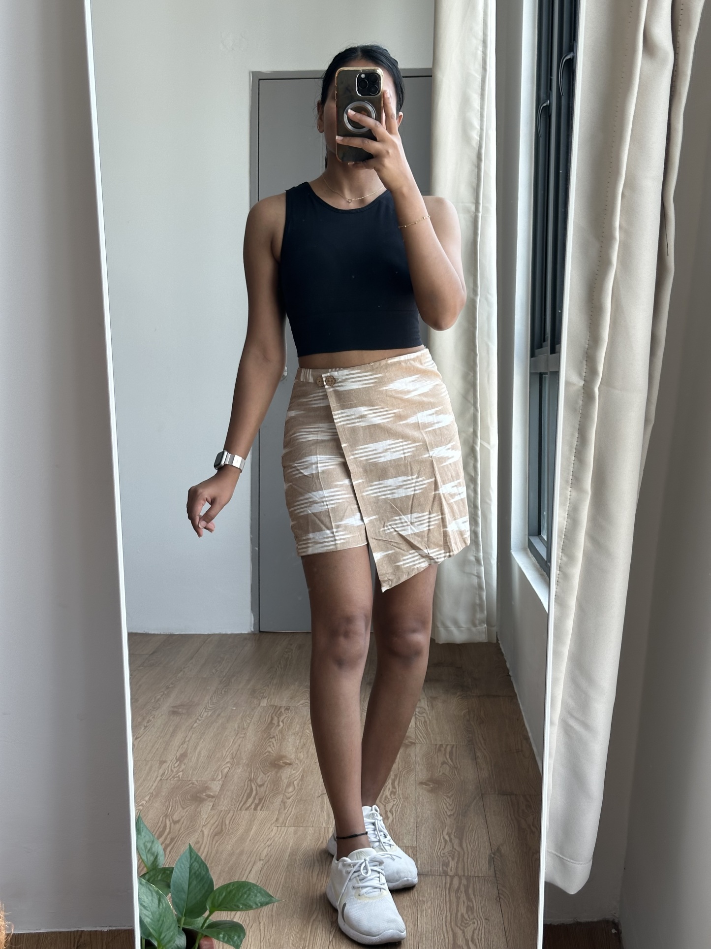 Handloom Cotton Skort