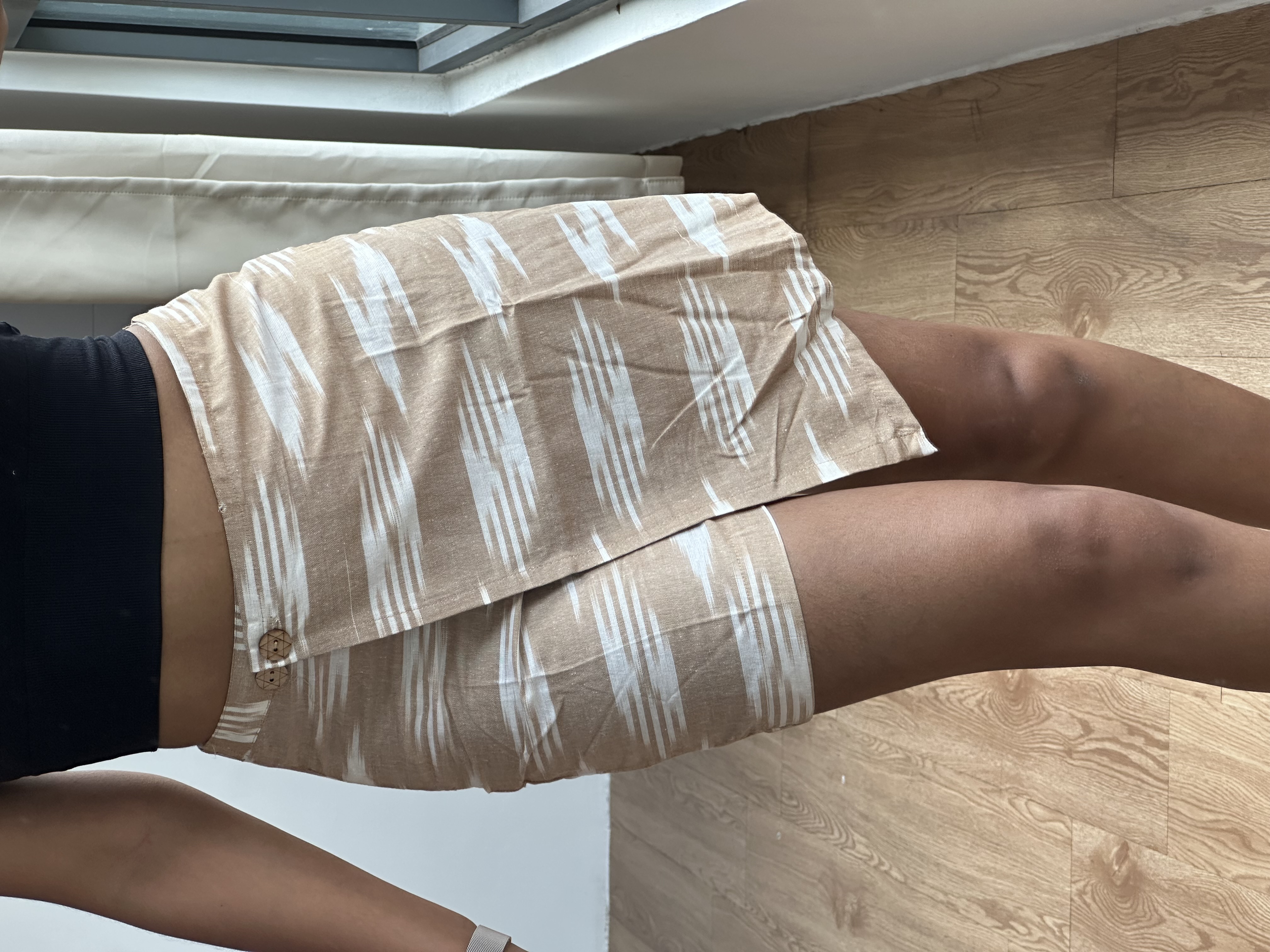 Handloom Cotton Skort