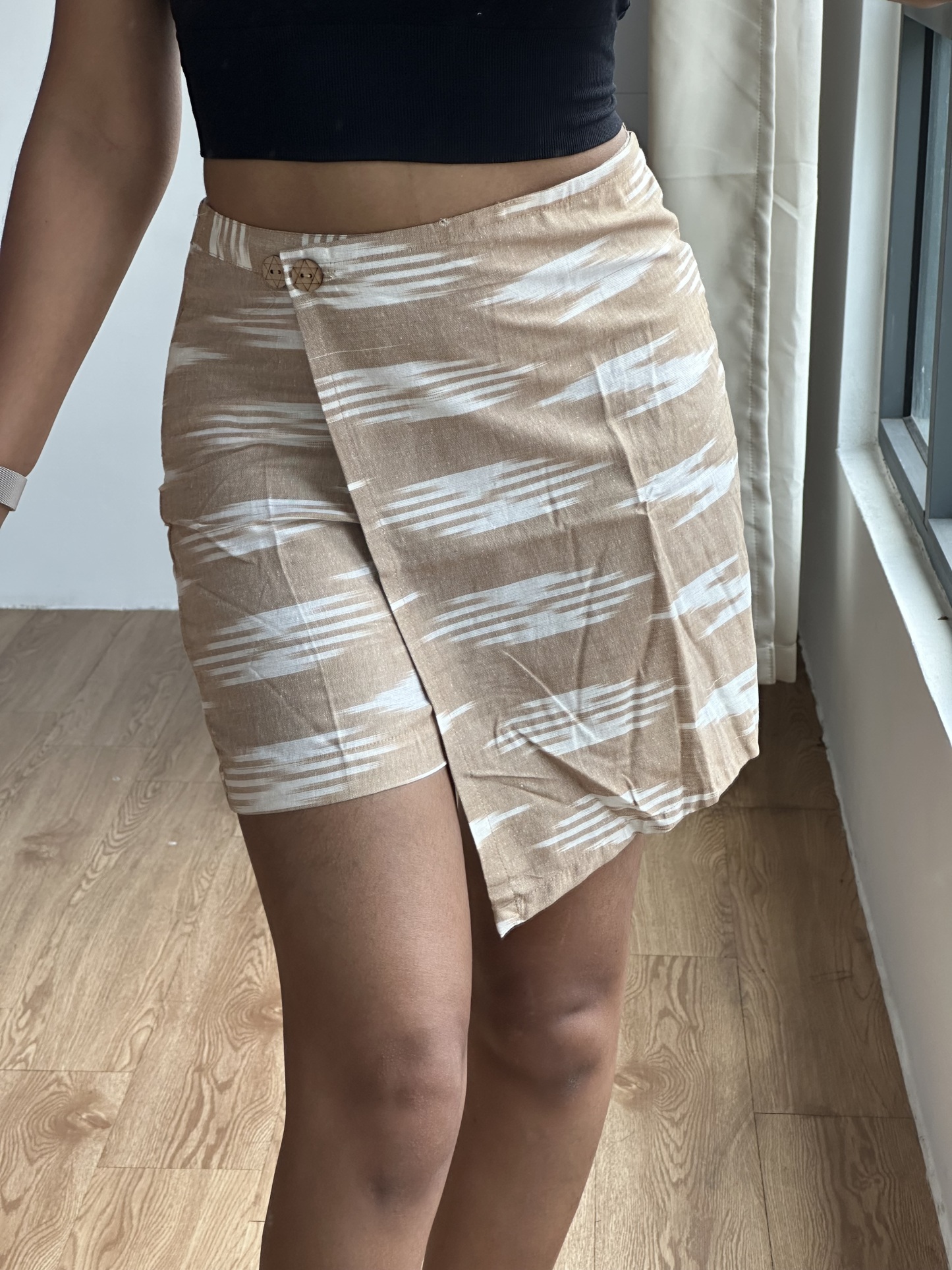 Handloom Cotton Skort