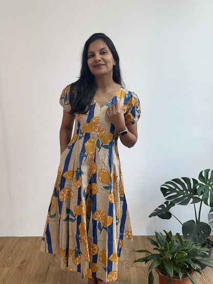 Panel Silhouette Dress