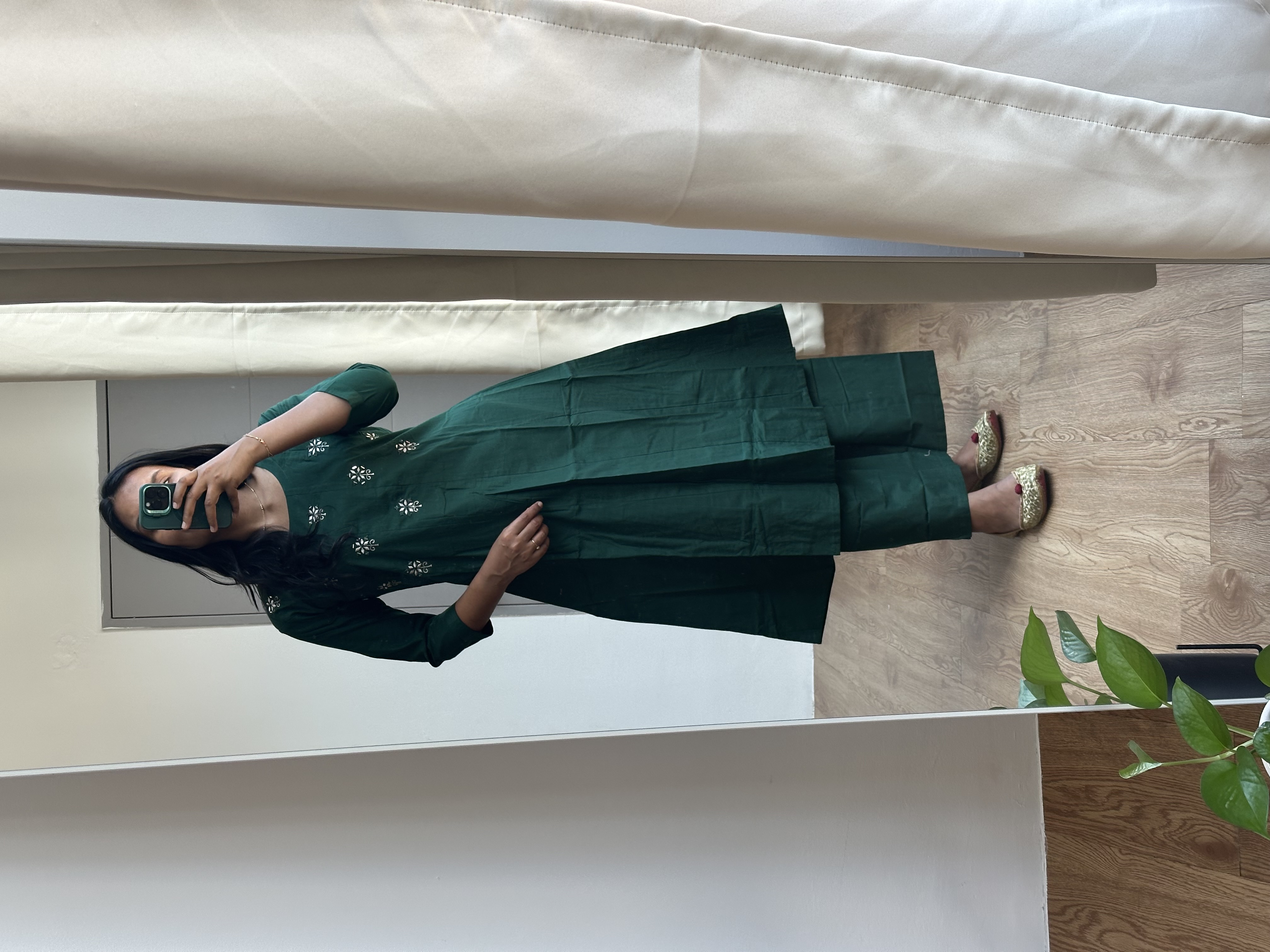 Cotton A line Coord Set