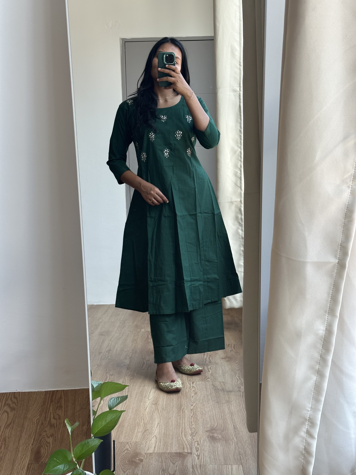 Cotton A line Coord Set