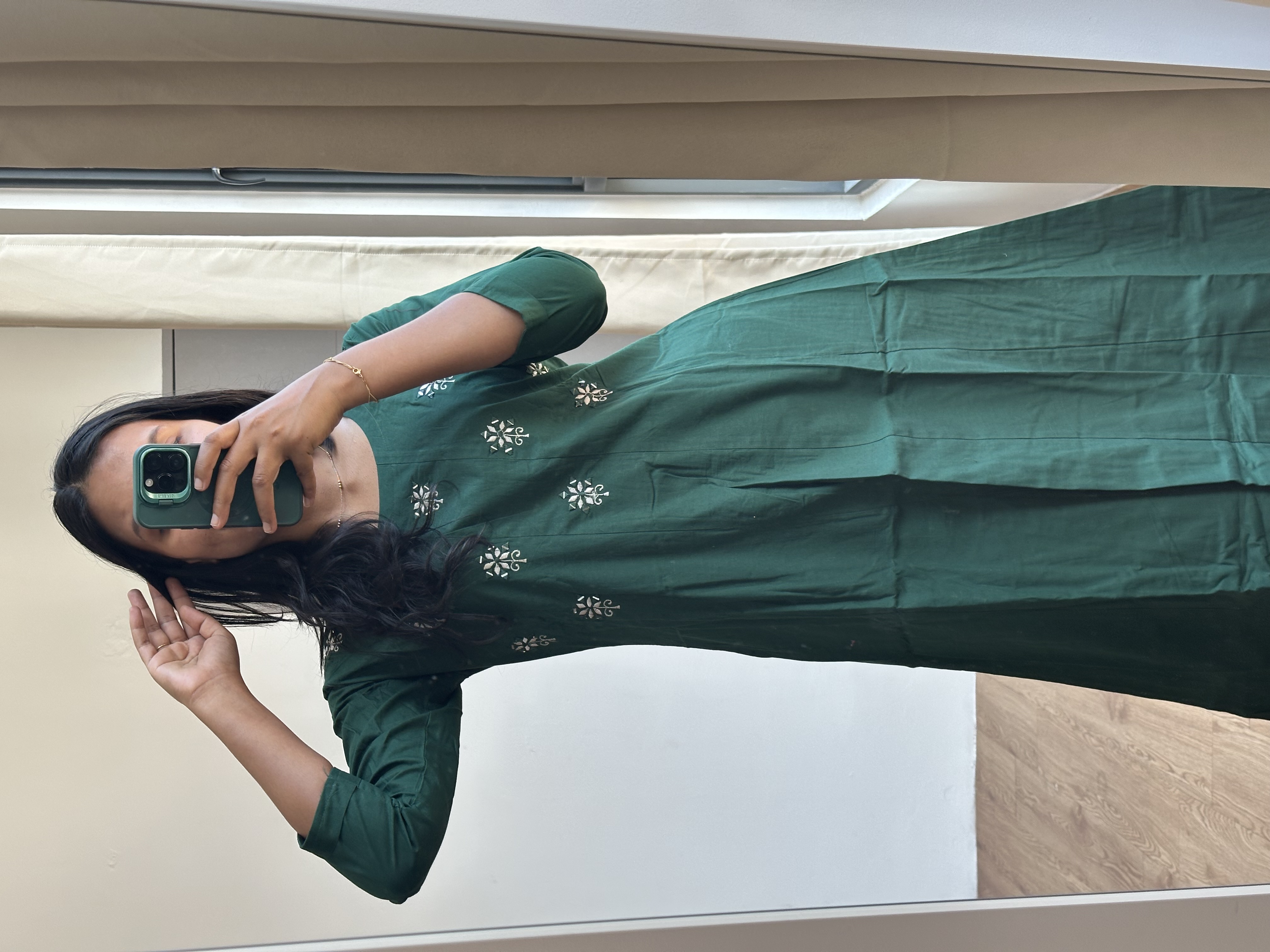 Cotton A line Coord Set