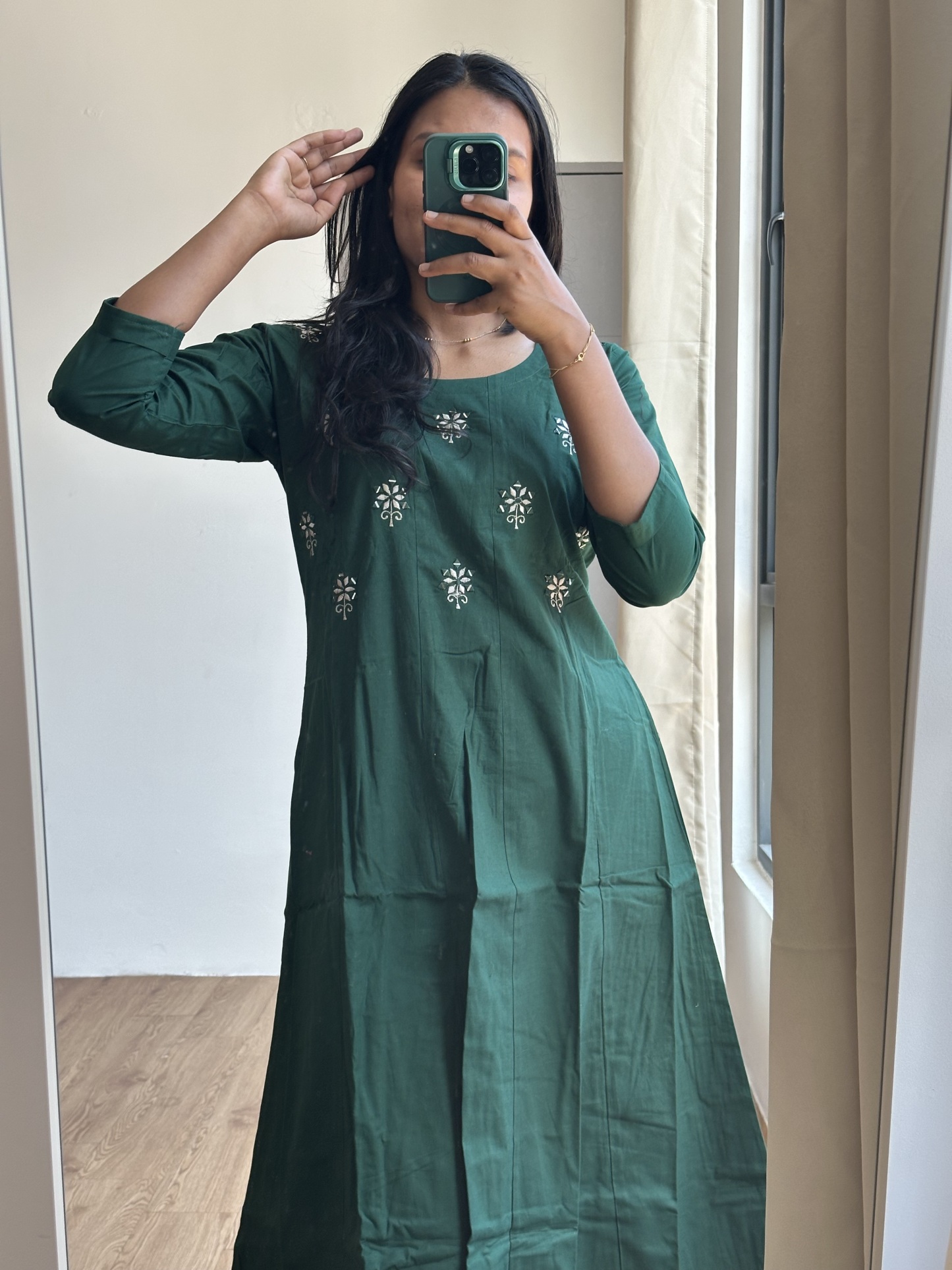 Cotton A line Coord Set