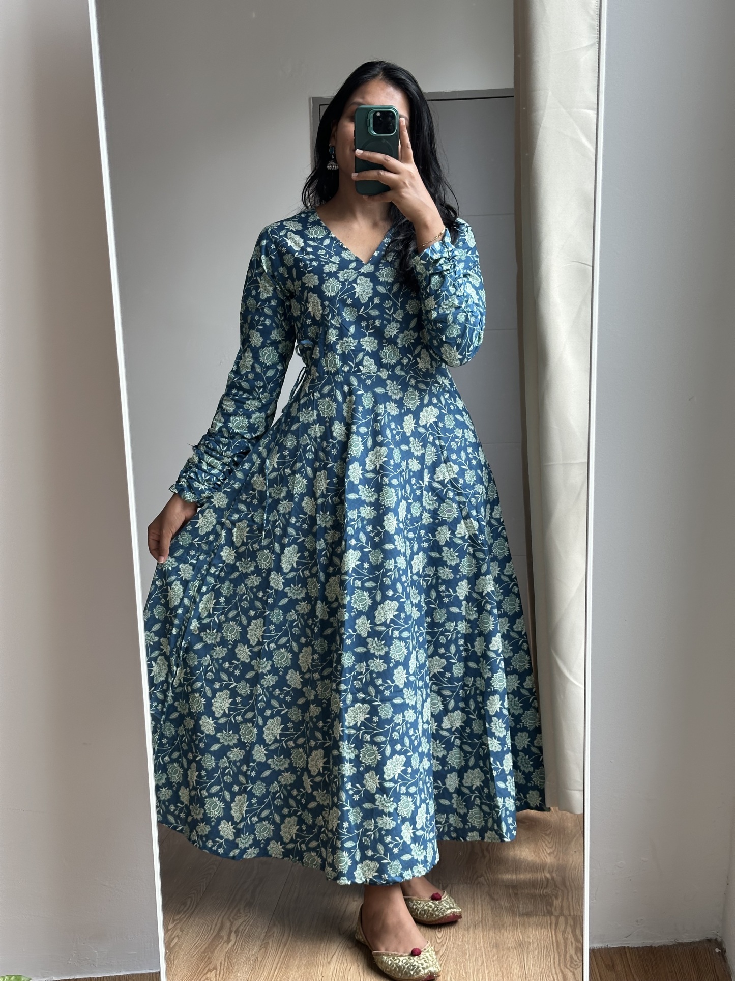 Angrakha Anarkali Dress