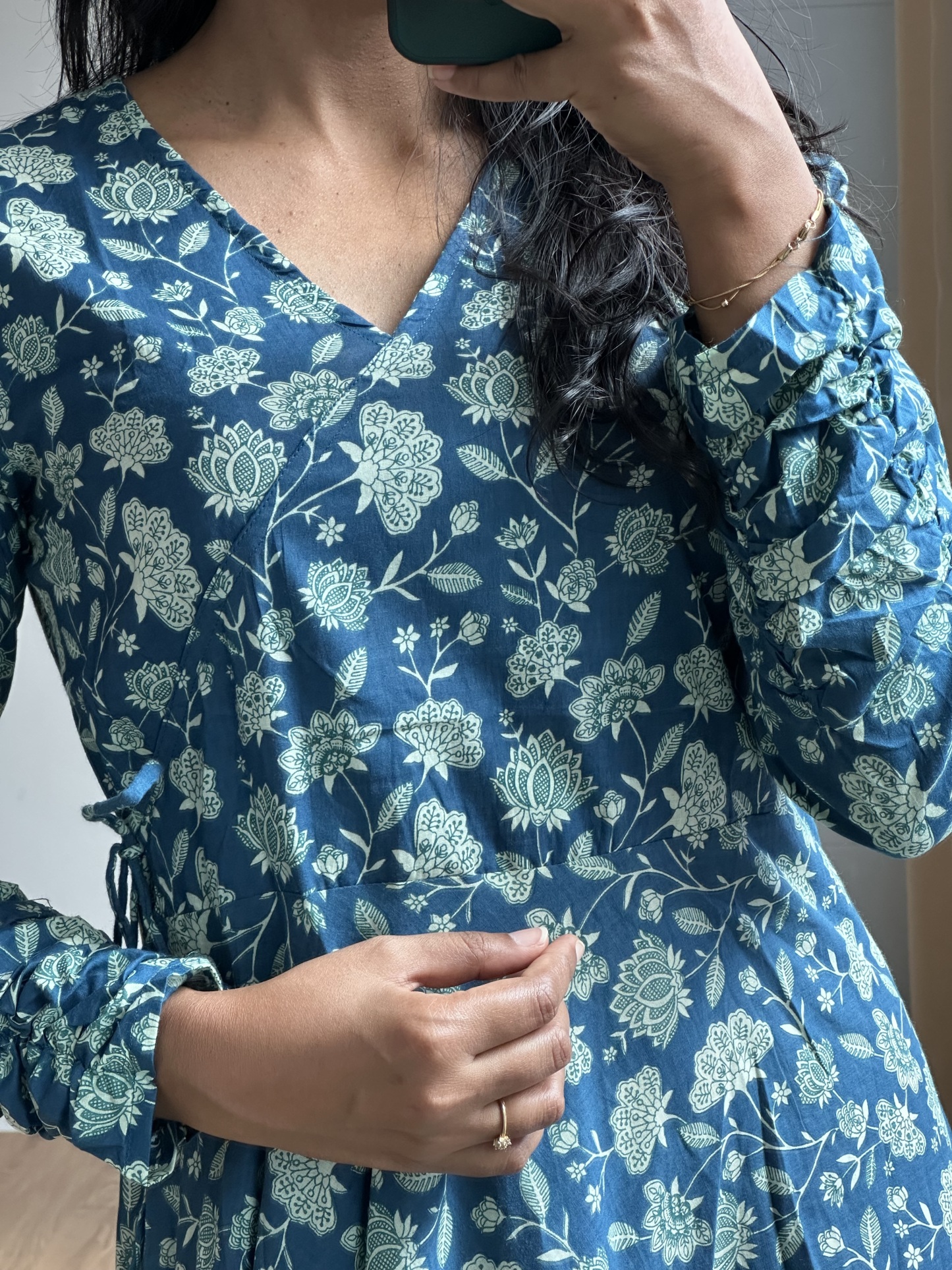 Angrakha Anarkali Dress