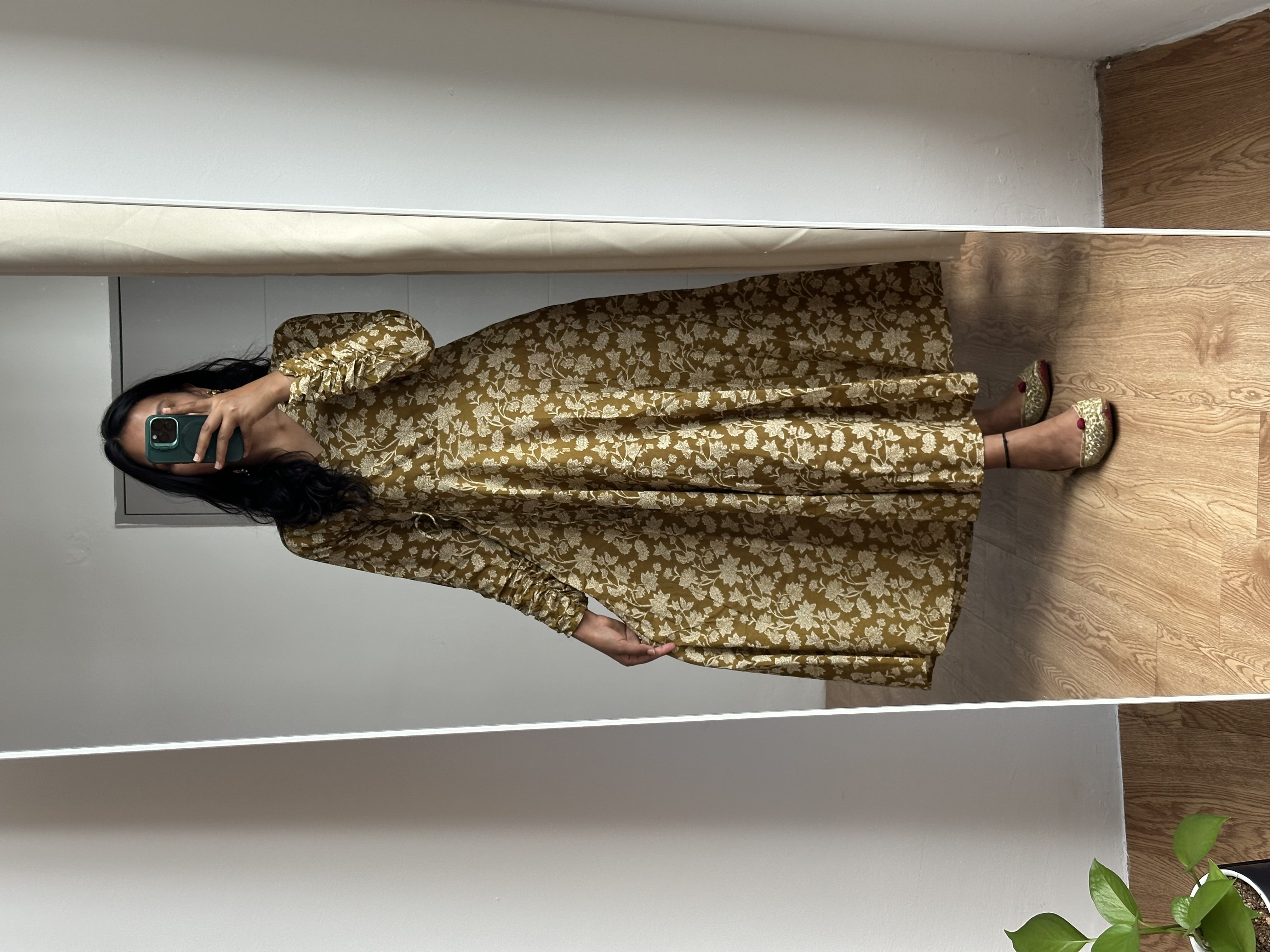 Angrakha Anarkali Dress