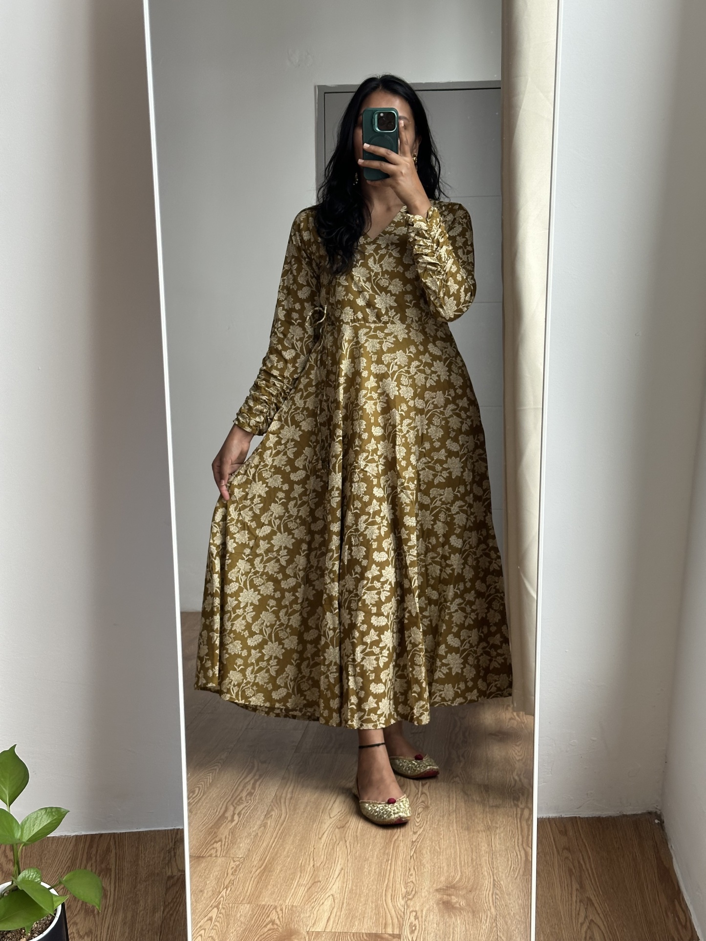 Angrakha Anarkali Dress