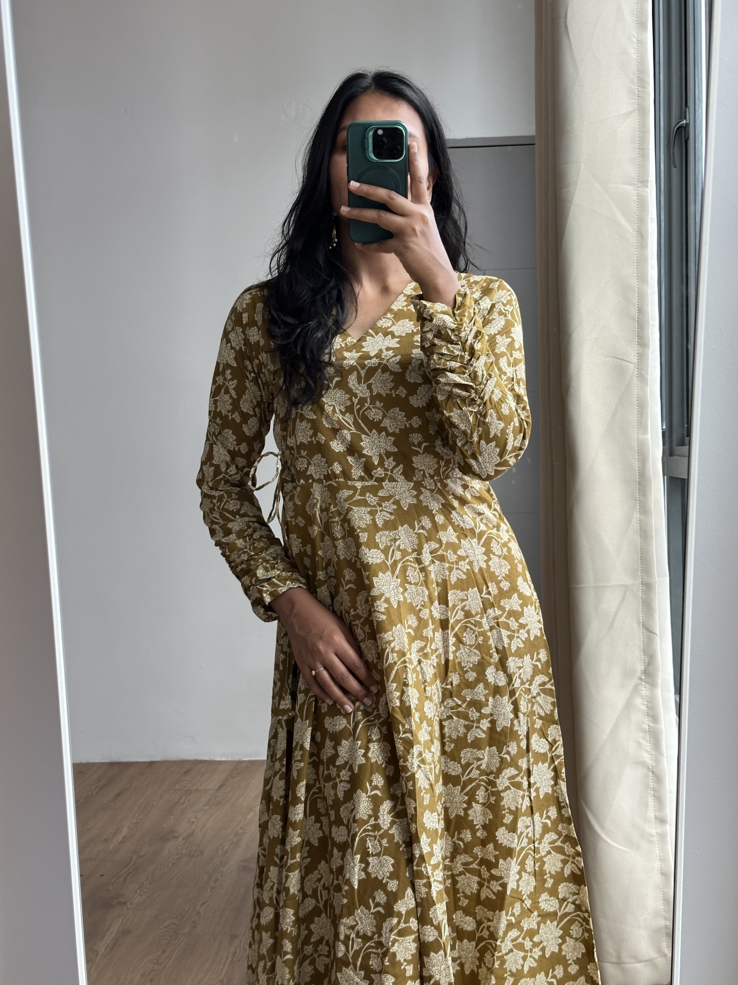 Angrakha Anarkali Dress