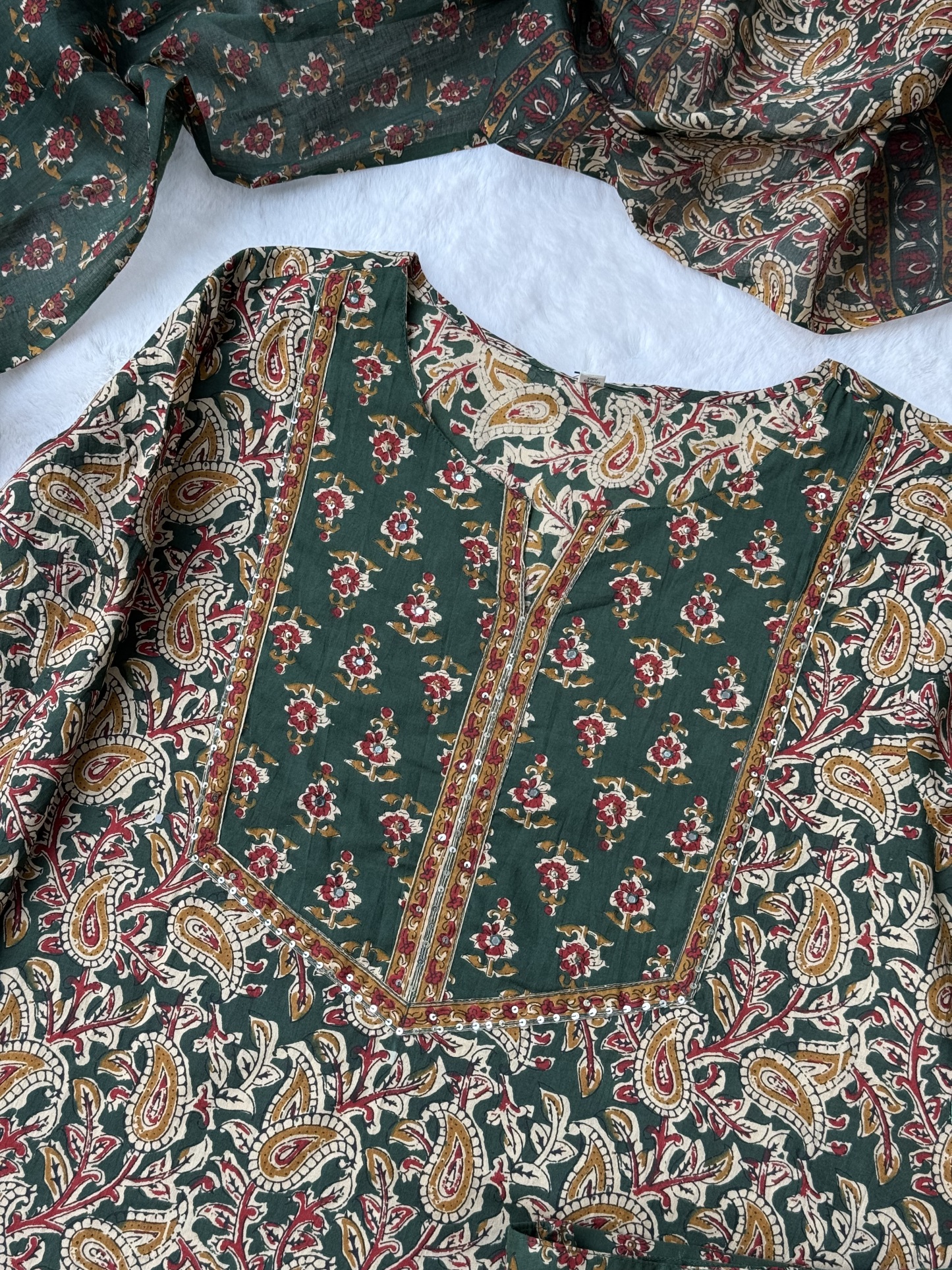 Cotton Kurta Set